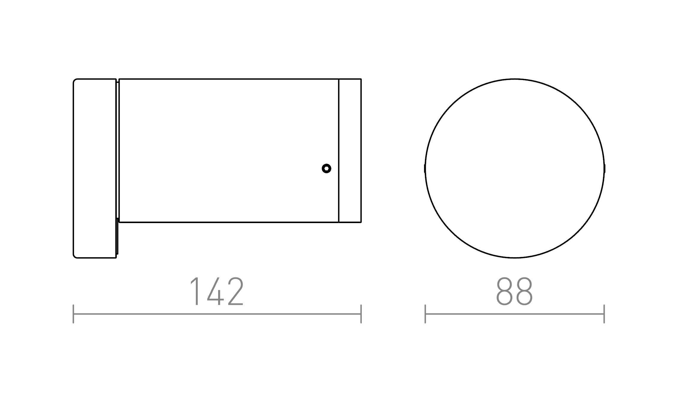 SONET de pared lámpara - Product sketch
