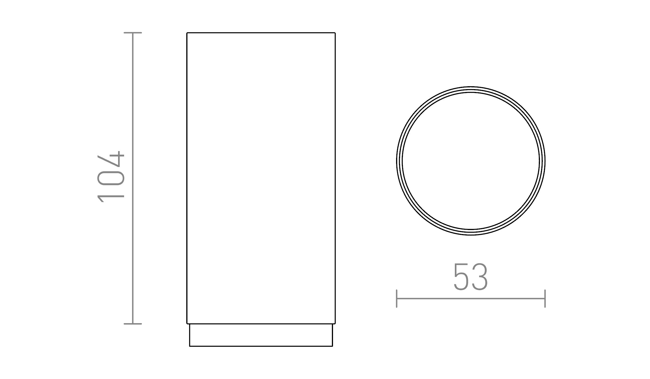 BOGARD prelungitor pentru lampă suspendată - Product sketch
