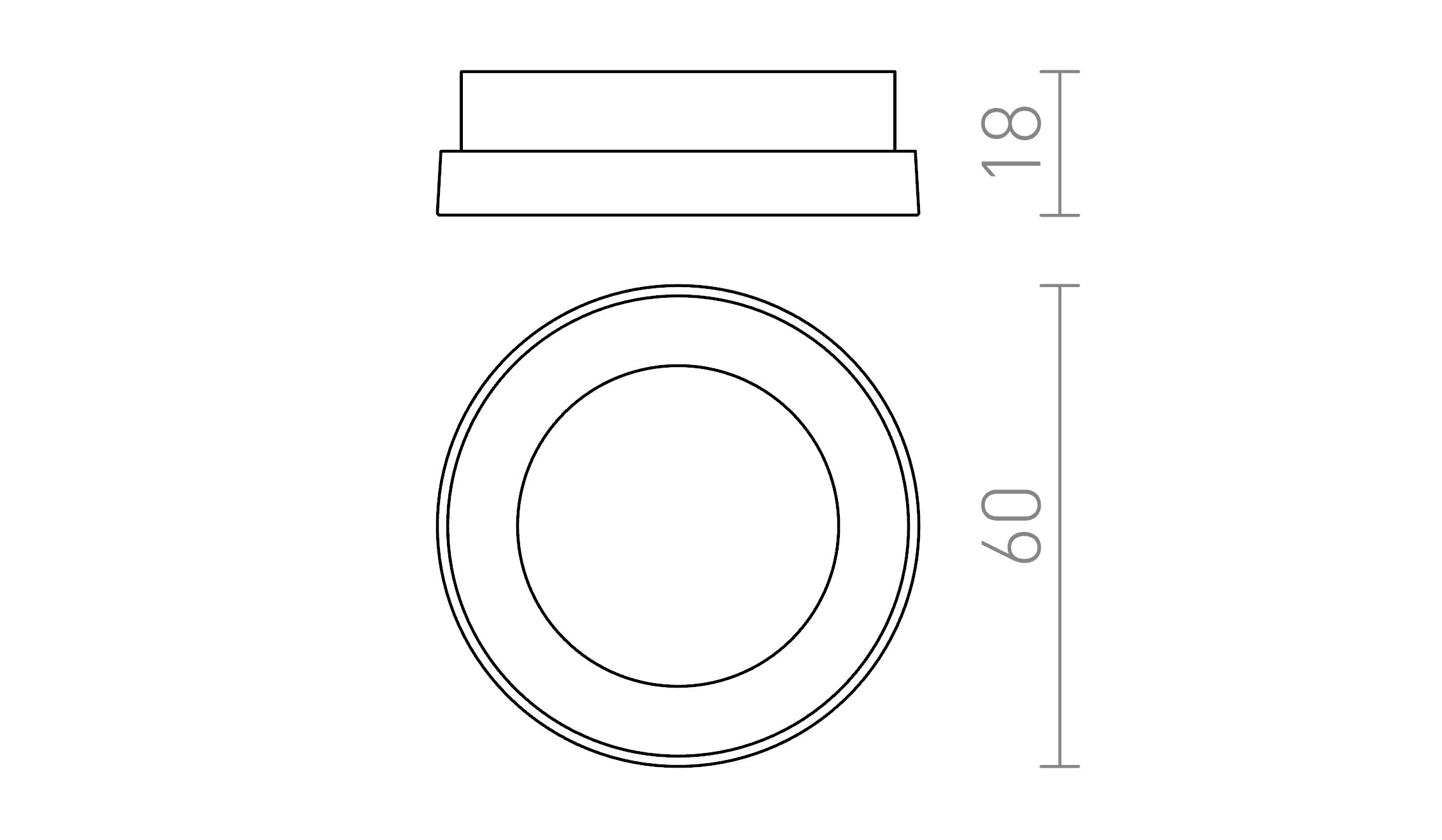 KENNY bordure décorative - Product sketch