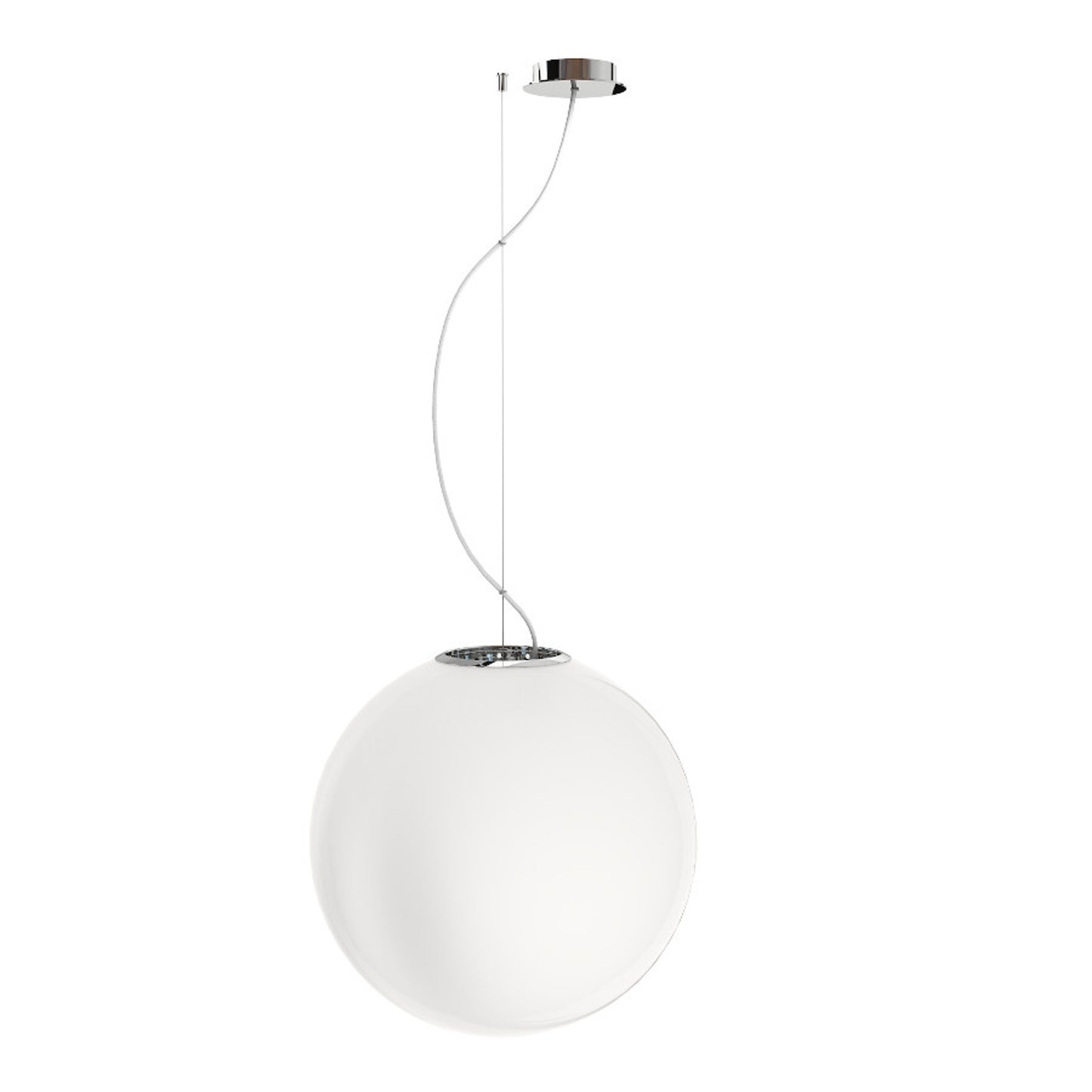 RENDL pendant lamp LUNEA 40 pendant triplex opal-colored glass 230V LED E27 15W R10479 1