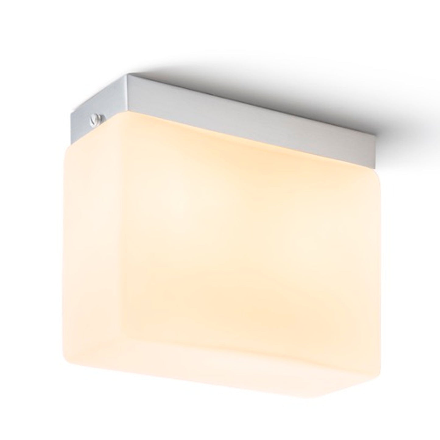 RENDL Outlet ARANA SQ surface mounted matt nickel 230V LED E14 2x6W R10498 1