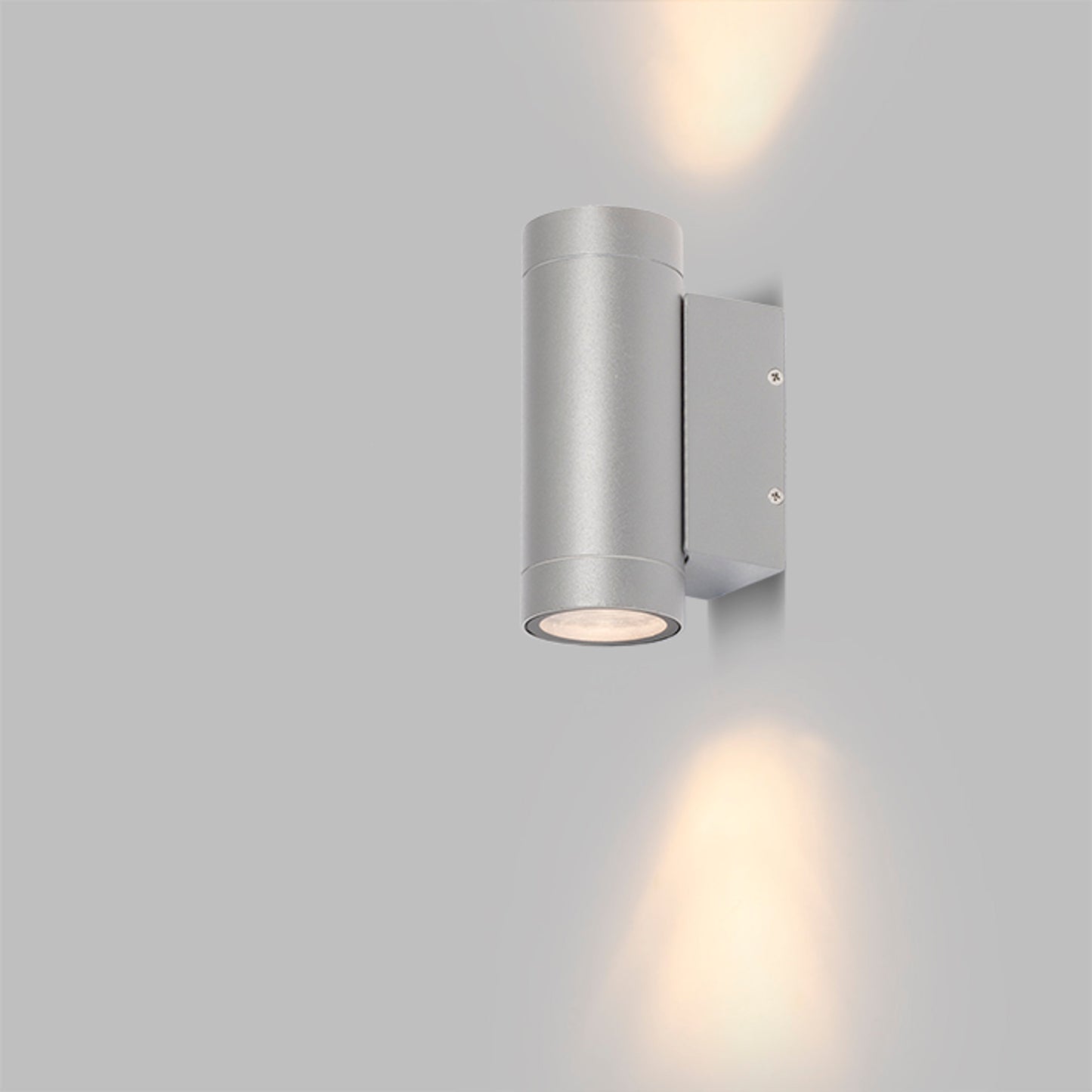 RENDL outdoor lamp MIZZI II silver grey 230V LED GU10 2x8W IP54 R10553 4