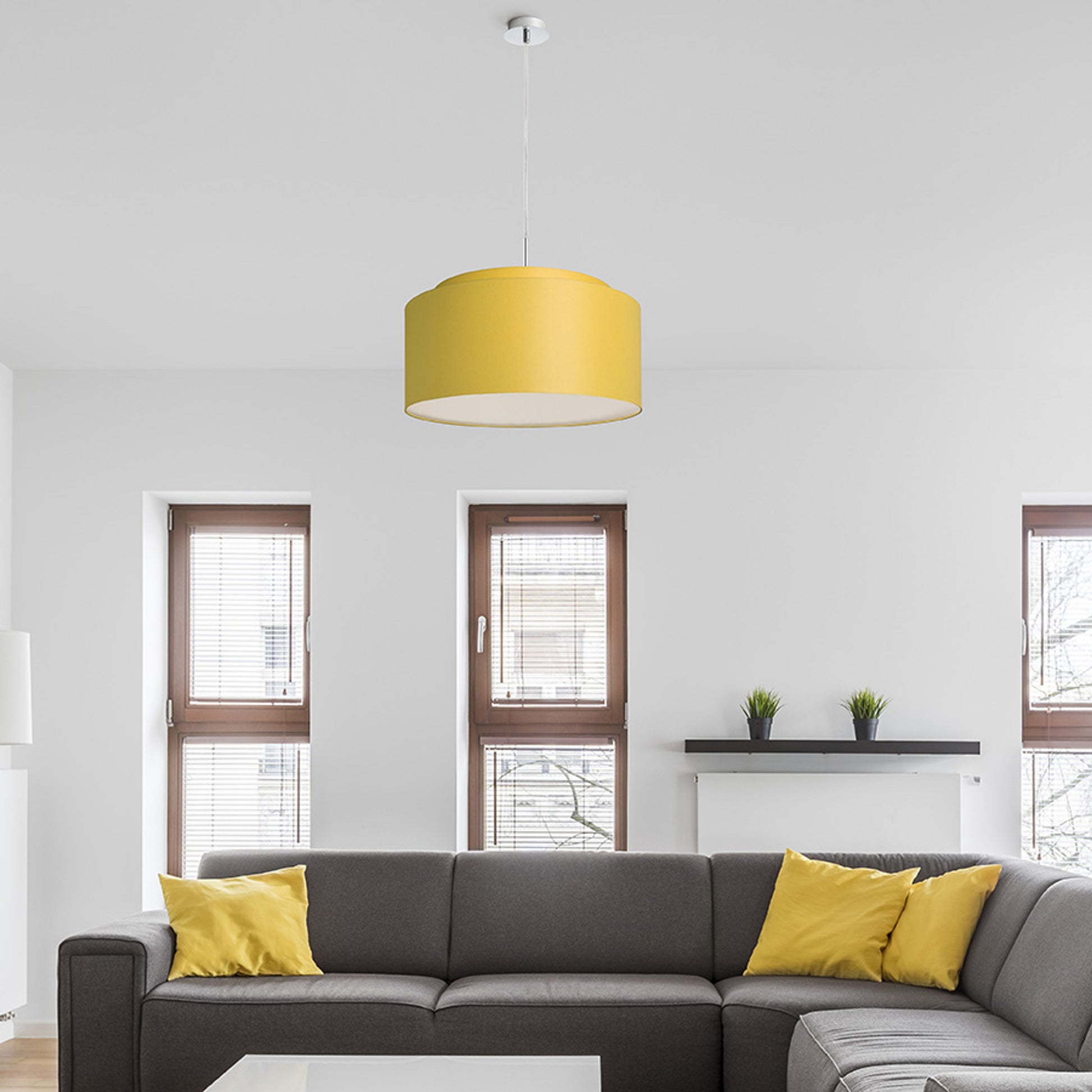 RENDL shades, shade bases, pendent sets TRIX pendant set  chrome 230V LED E27 3x15W R10615 2