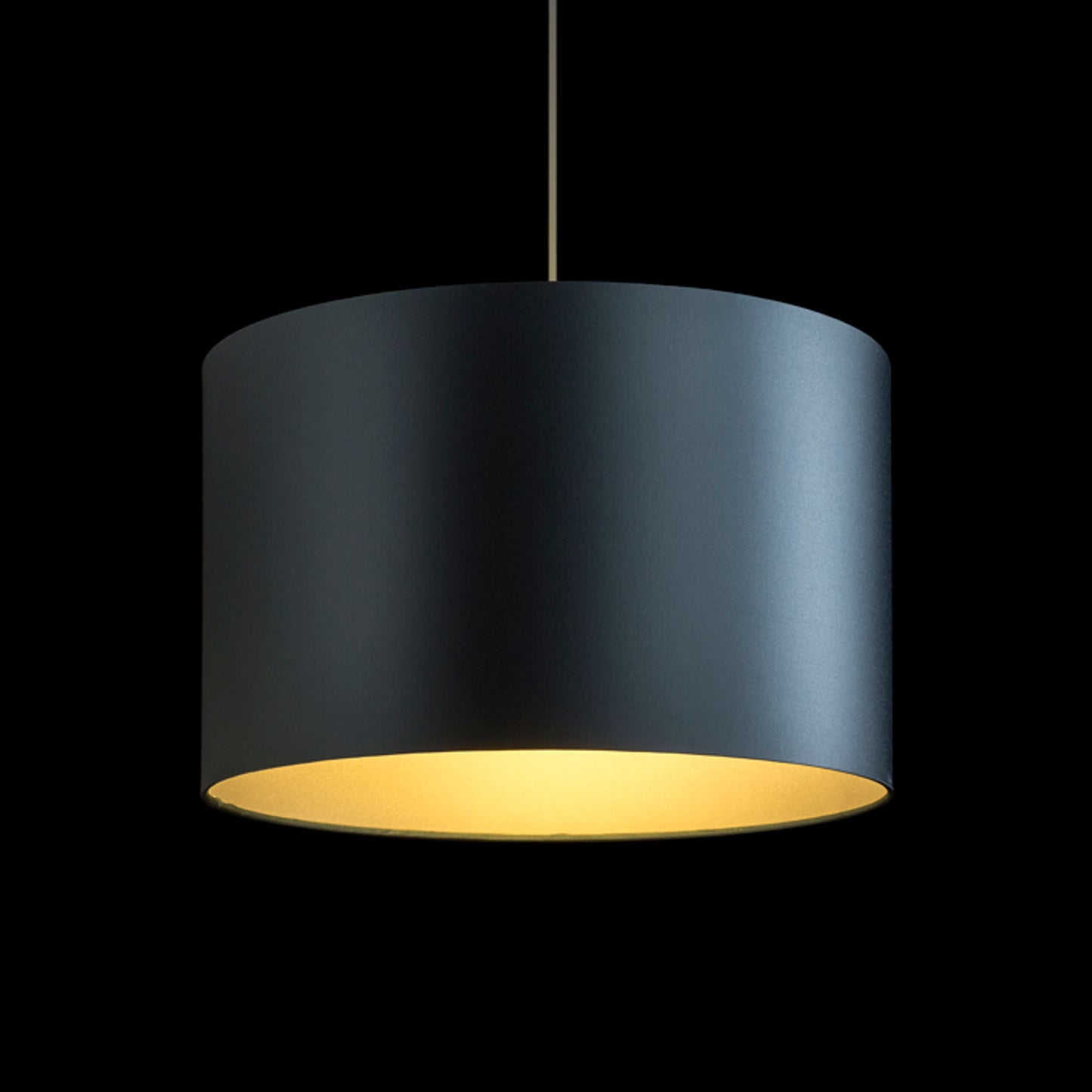 RENDL shades, shade bases, pendent sets RON 40/25 shade Monaco petrol blue/silver PVC max. 23W R11576 5