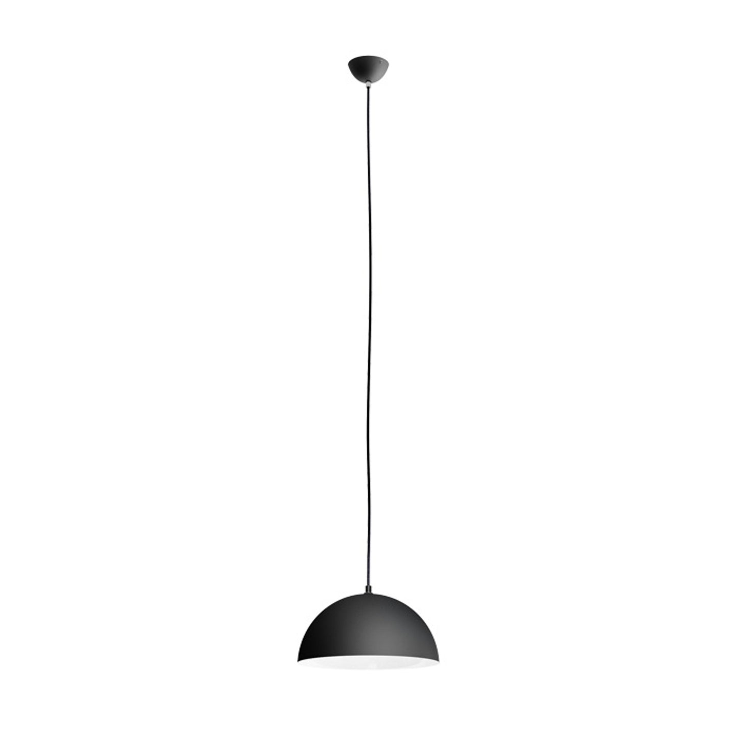 RENDL pendant lamp MONROE 30 pendant matte black/white 230V LED E27 11W R11700 1