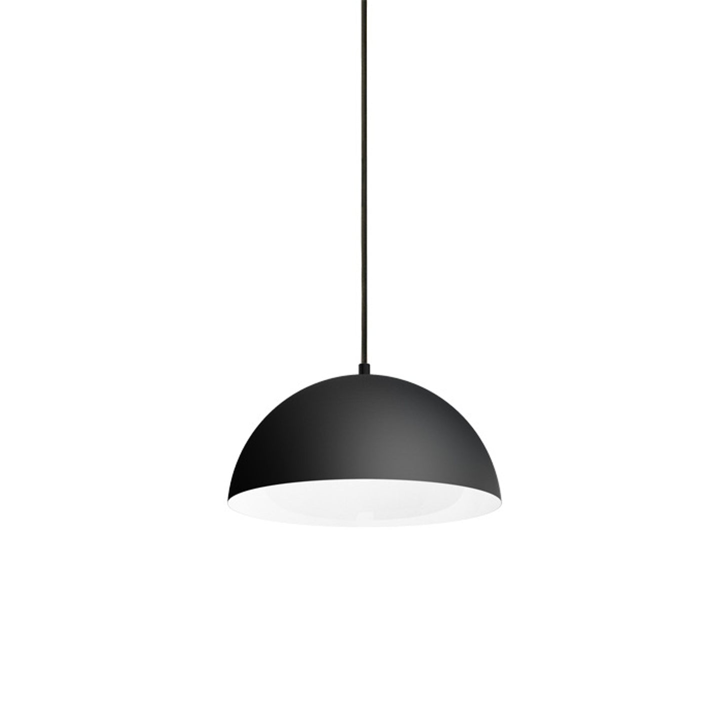 RENDL pendant lamp MONROE 30 pendant matte black/white  230V LED E27 11W R11700 2