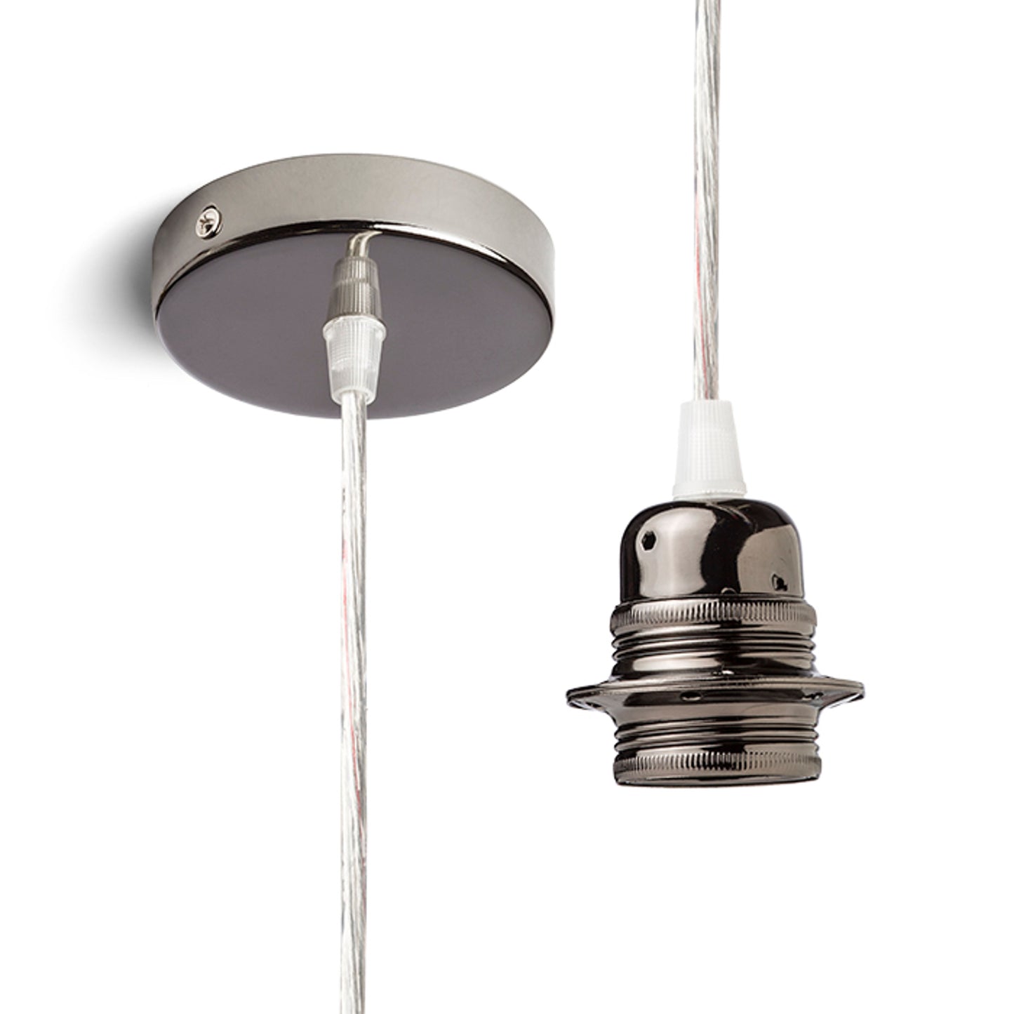 RENDL shades, shade bases, pendent sets ELISA pendant set BCHB+TC+BCHF 230V LED E27 15W R11898 1