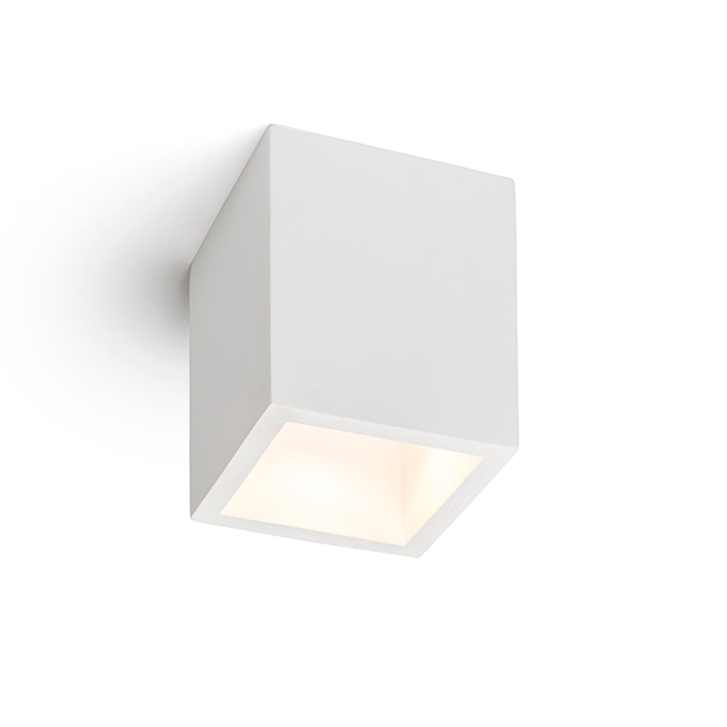 RENDL surface mounted lamp JACK SQ ceiling plaster 230V LED GU10 15W R11957 1