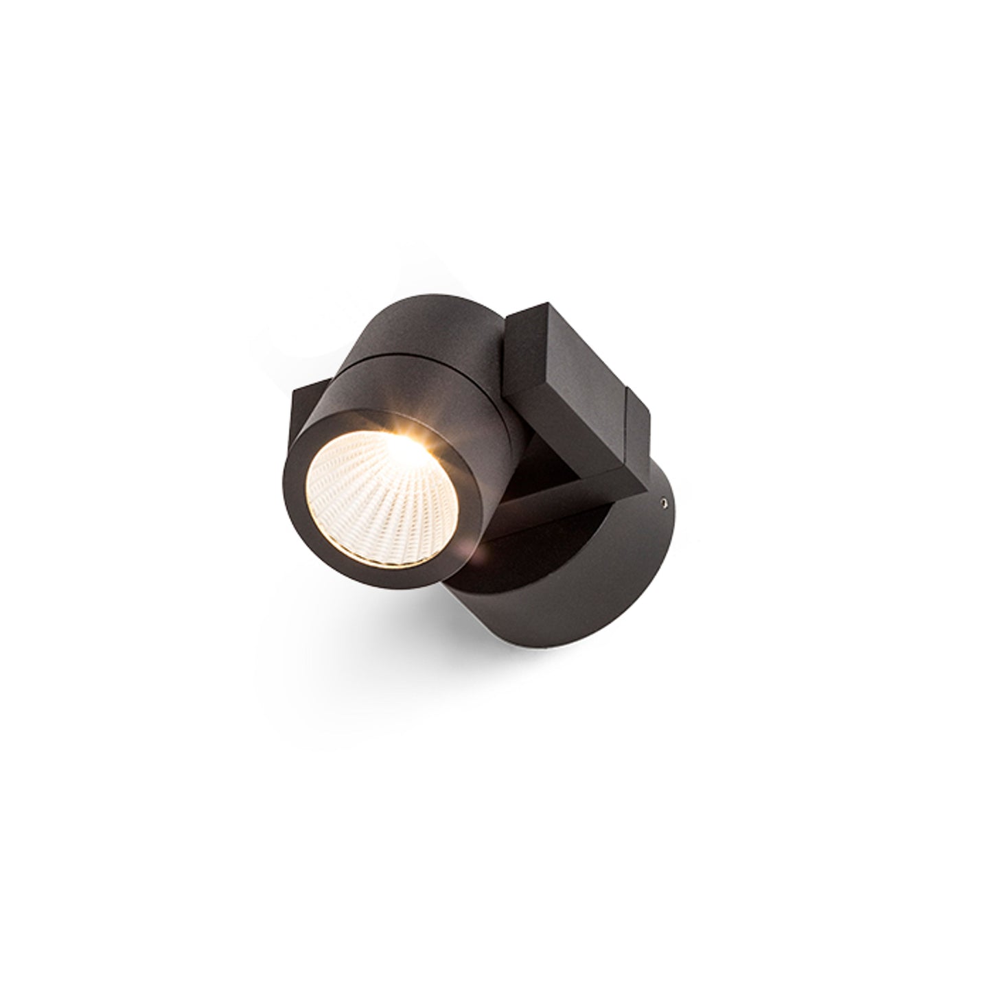 RENDL ORIT wall black 230V LED 6W 80° IP44 3000K R12034 1