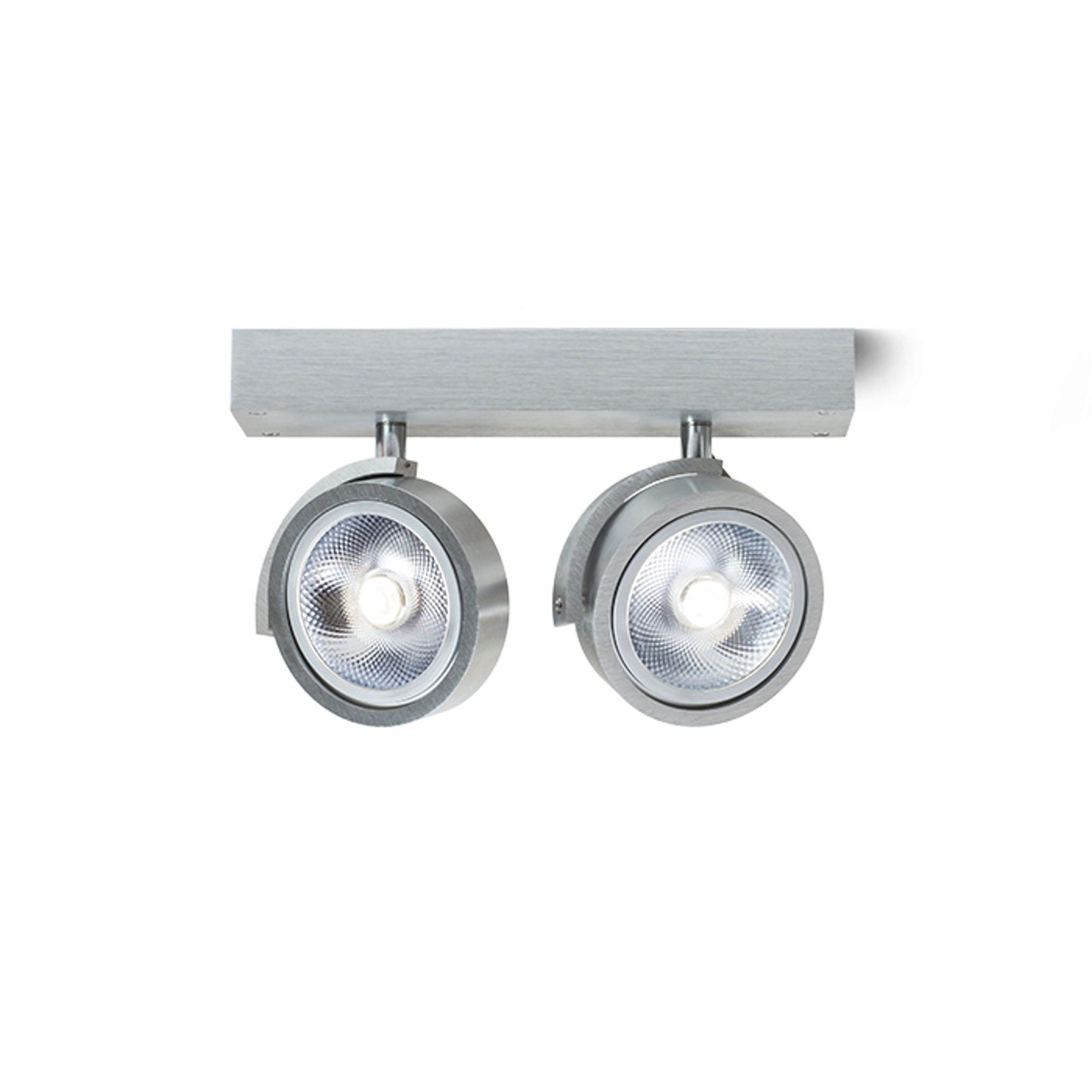 RENDL Outlet KELLY II wall brushed aluminum 230V LED G53 2x15W R12328 2