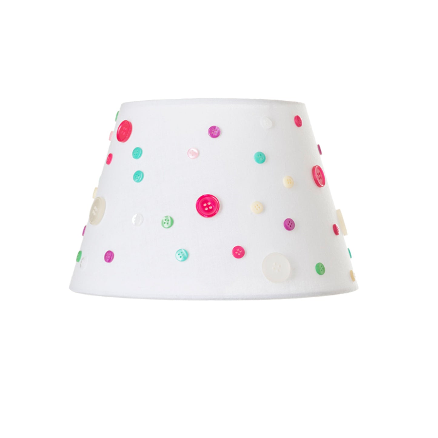 RENDL shades, shade bases, pendent sets DELISA 25/16 shade white buttons max. 28W R12388 1