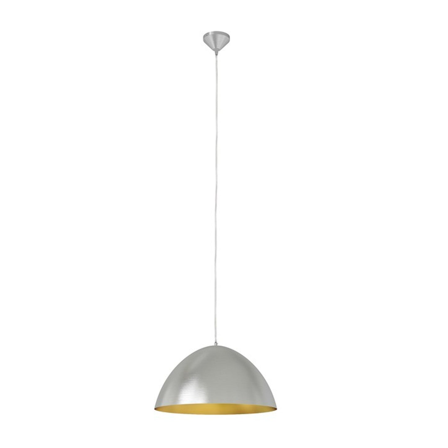 RENDL Outlet MERYLYN 48 pendant brushed aluminum/golden colour 230V LED E27 15W R12446 2