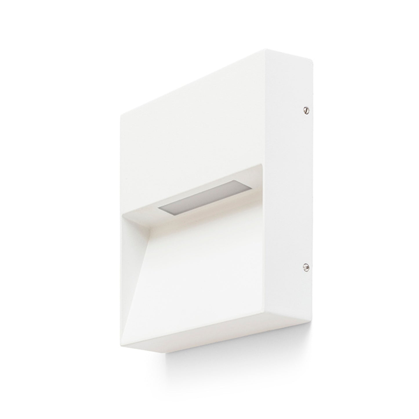 RENDL outdoor lamp AQILA SQ wall white 230V LED 6W IP54 3000K R12542 3