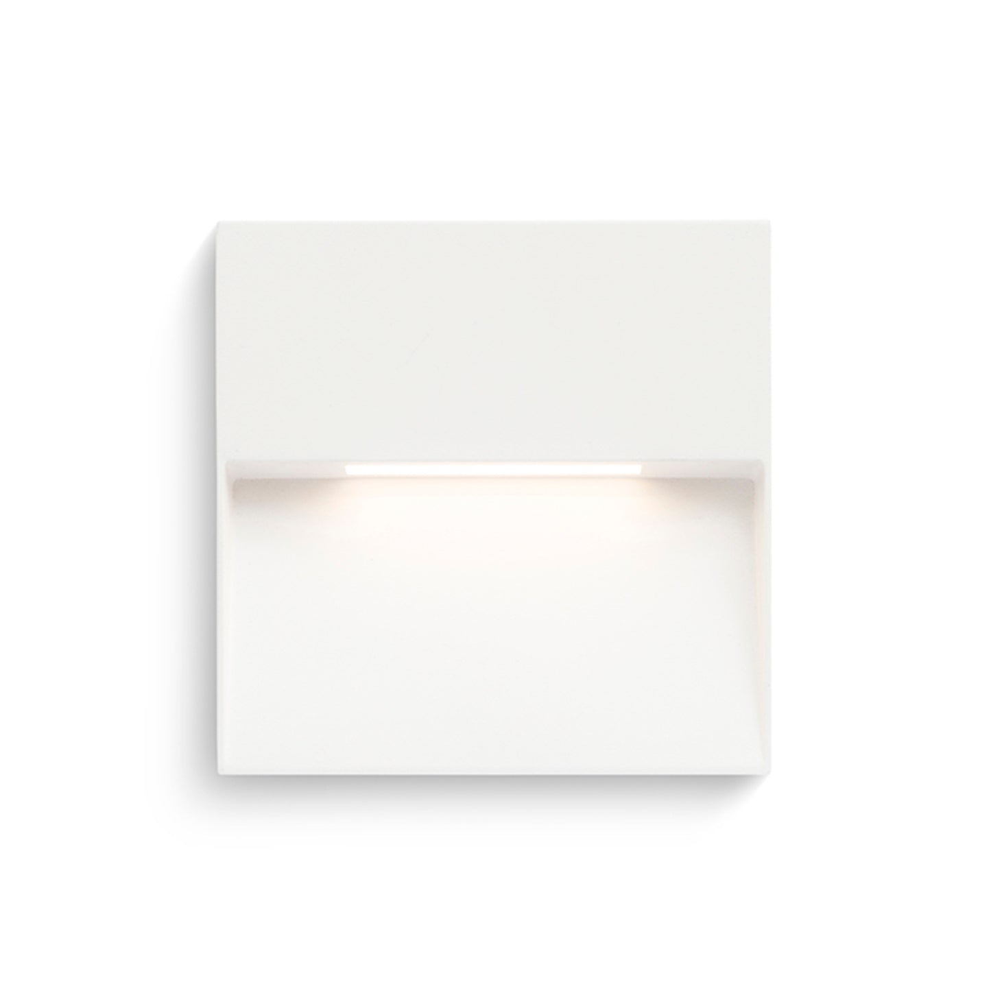 RENDL outdoor lamp AQILA SQ wall white 230V LED 6W IP54 3000K R12542 5