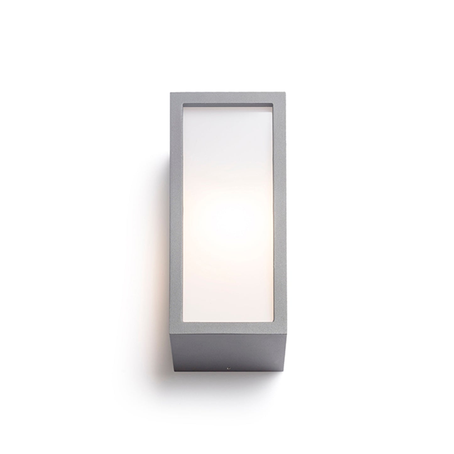 RENDL DURANT wall silver grey 230V LED E27 15W IP54 R12568 2