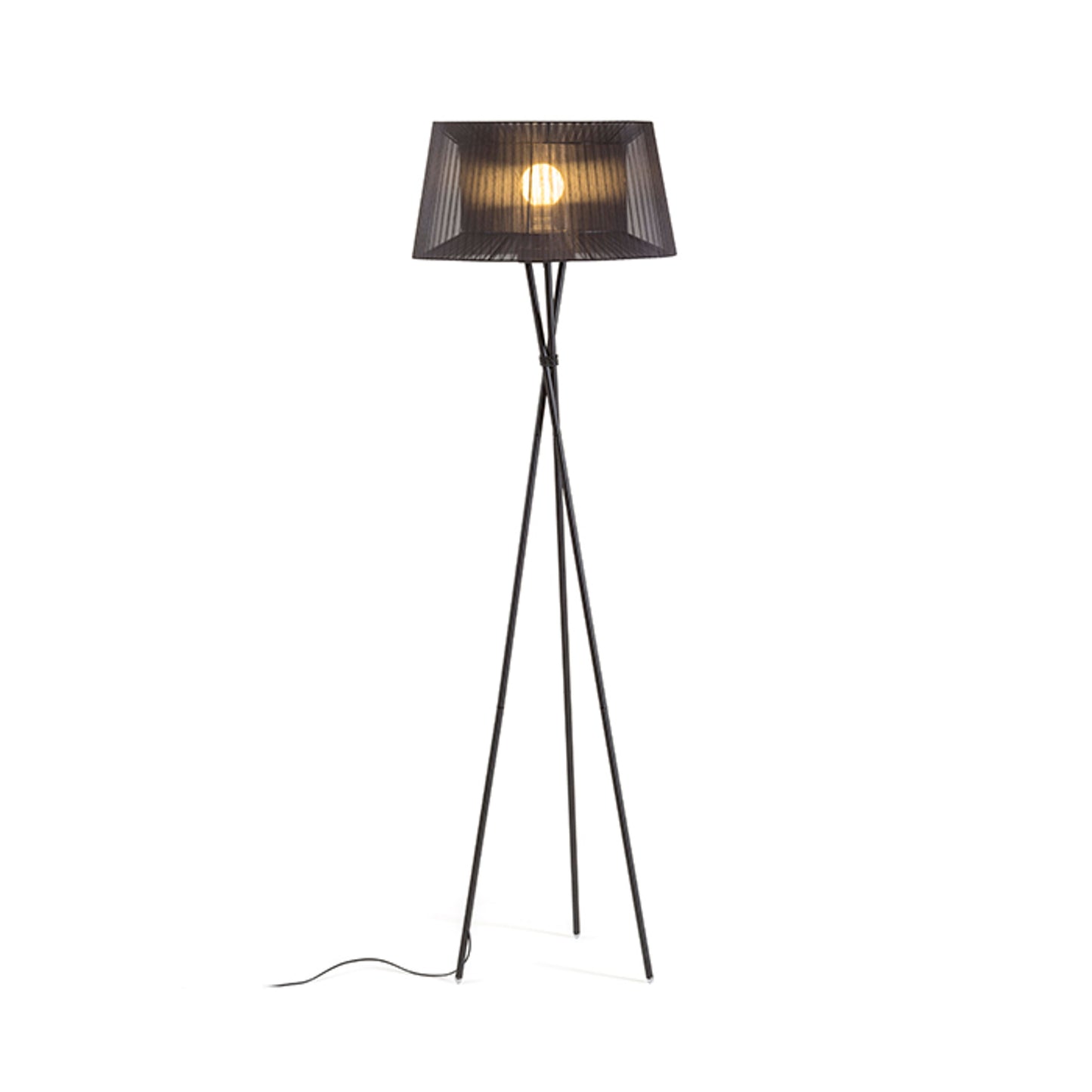 RENDL floor lamp BOULOGNE floor black 230V LED E27 15W R12674 1