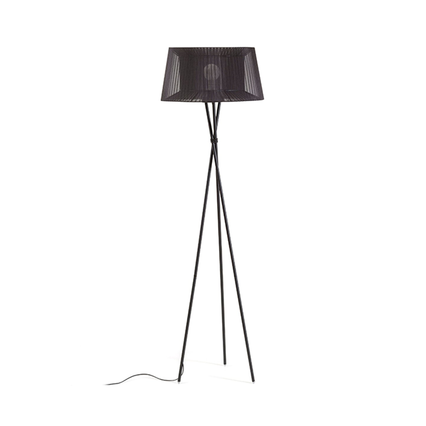 RENDL floor lamp BOULOGNE floor black 230V LED E27 15W R12674 4