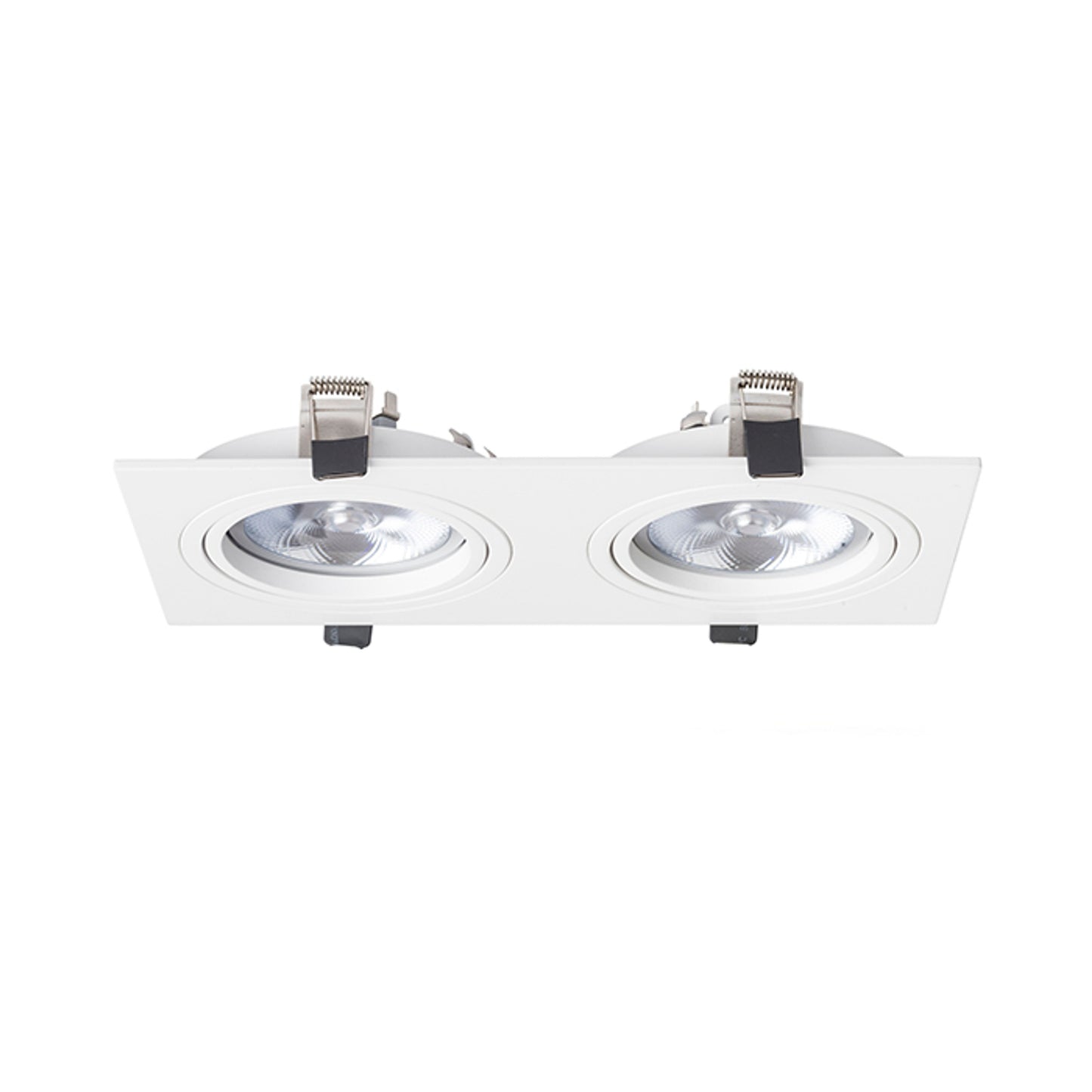 RENDL recessed light PASADENA G53 SQ II white 230V LED G53 2x15W R12703 2