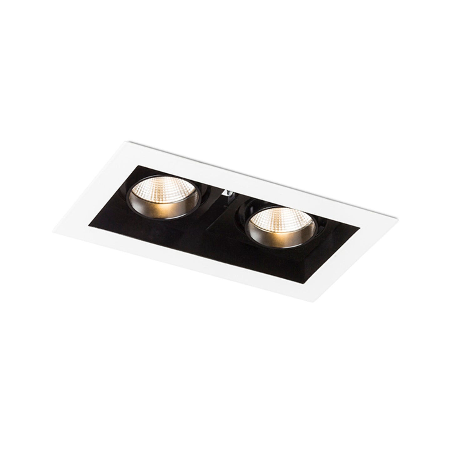 RENDL recessed light BONDY II recessed white 230V LED 2x7W 24° 3000K R12857 3