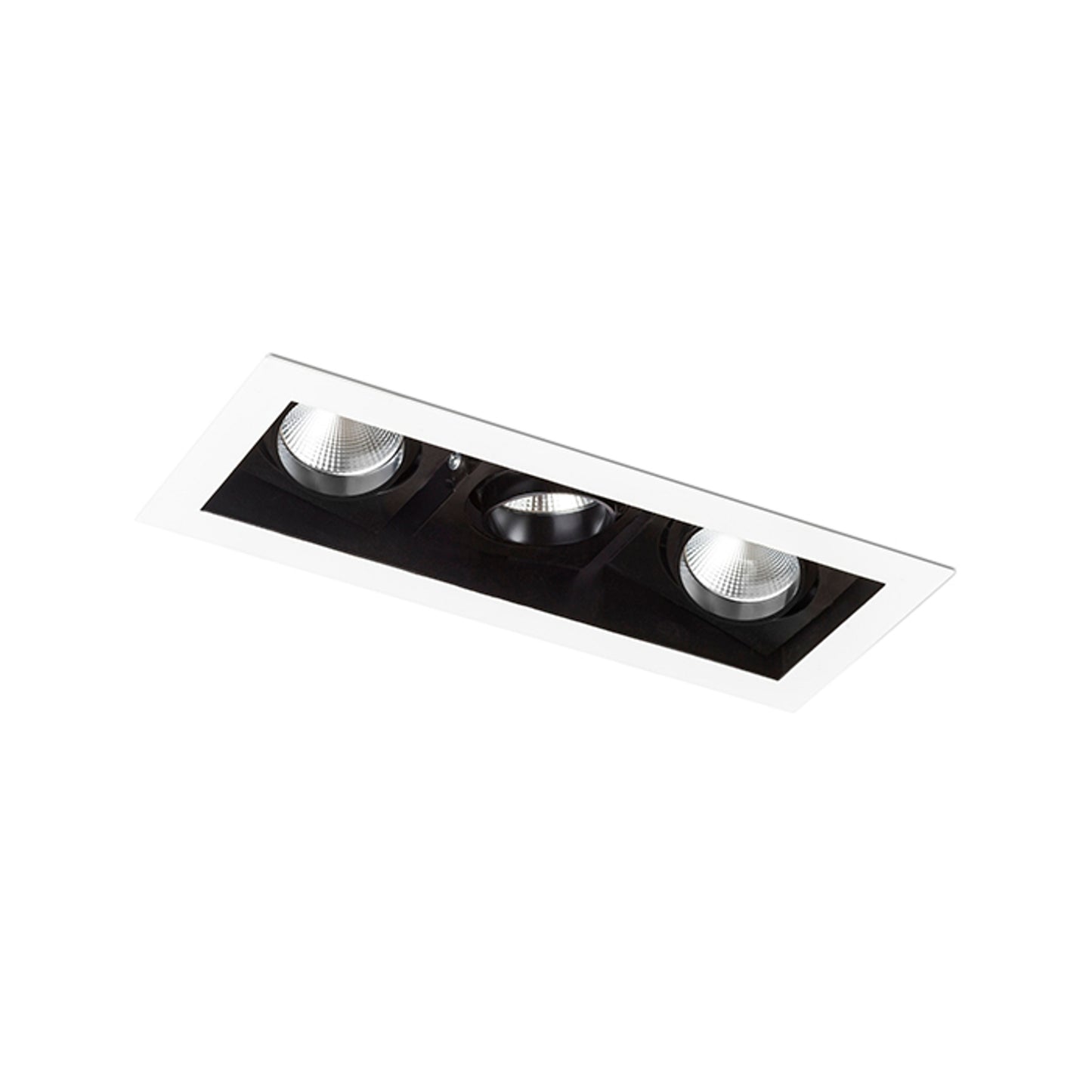 RENDL recessed light BONDY III recessed white 230V LED 3x7W 24° 3000K R12858 5