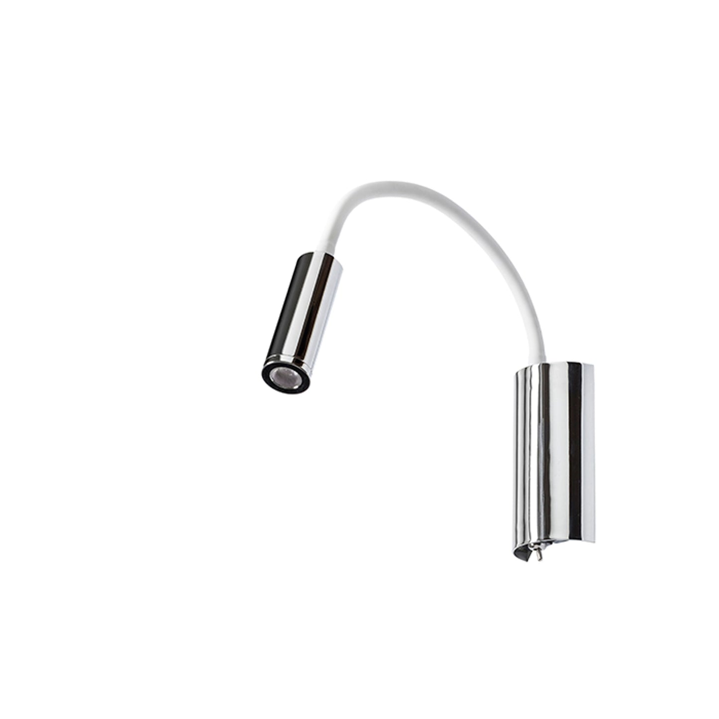 RENDL spotlight SHOW wall white chrome 230V LED 3W 3000K R12896 5