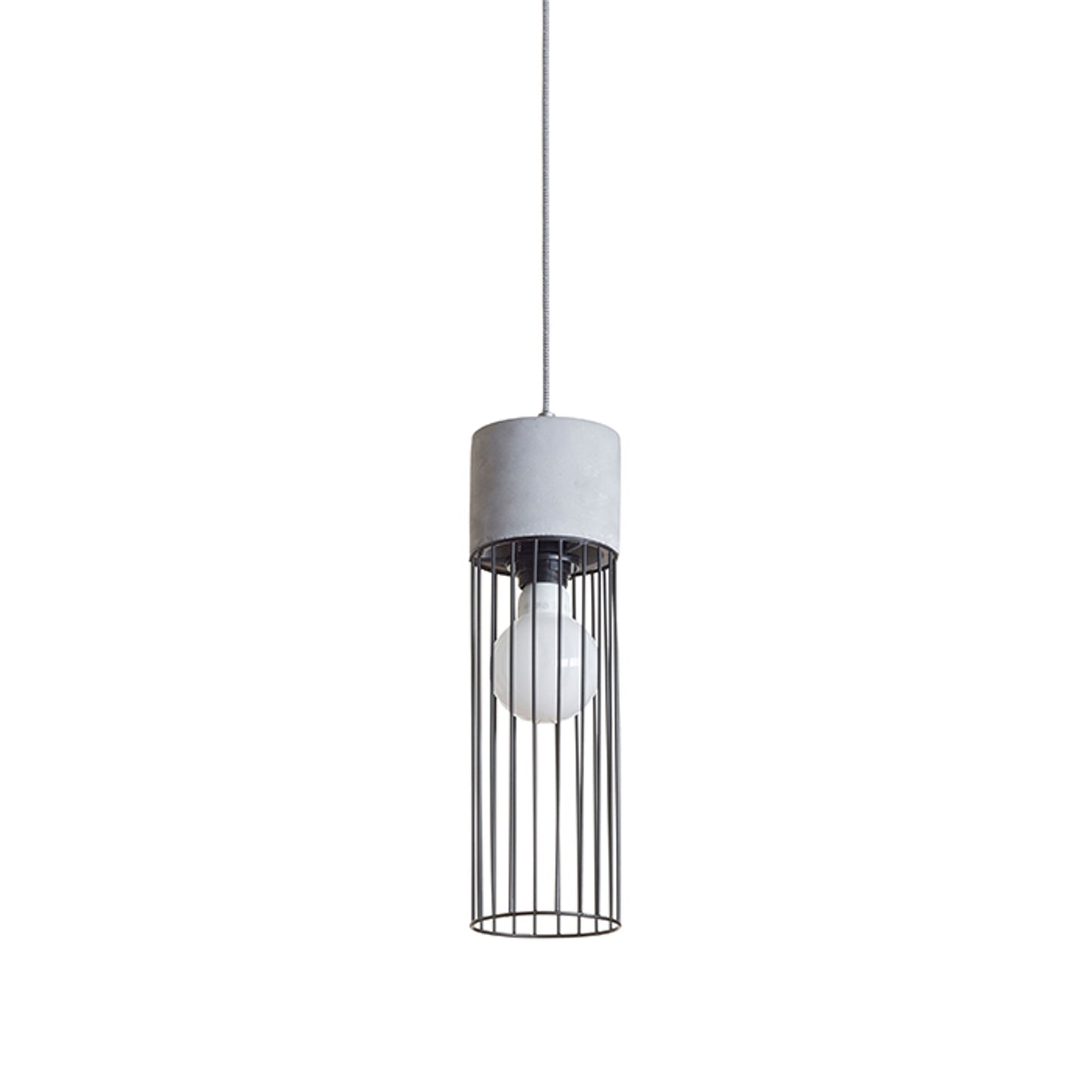 RENDL pendant lamp BURTON pendant concrete 230V LED E27 11W R12931 6