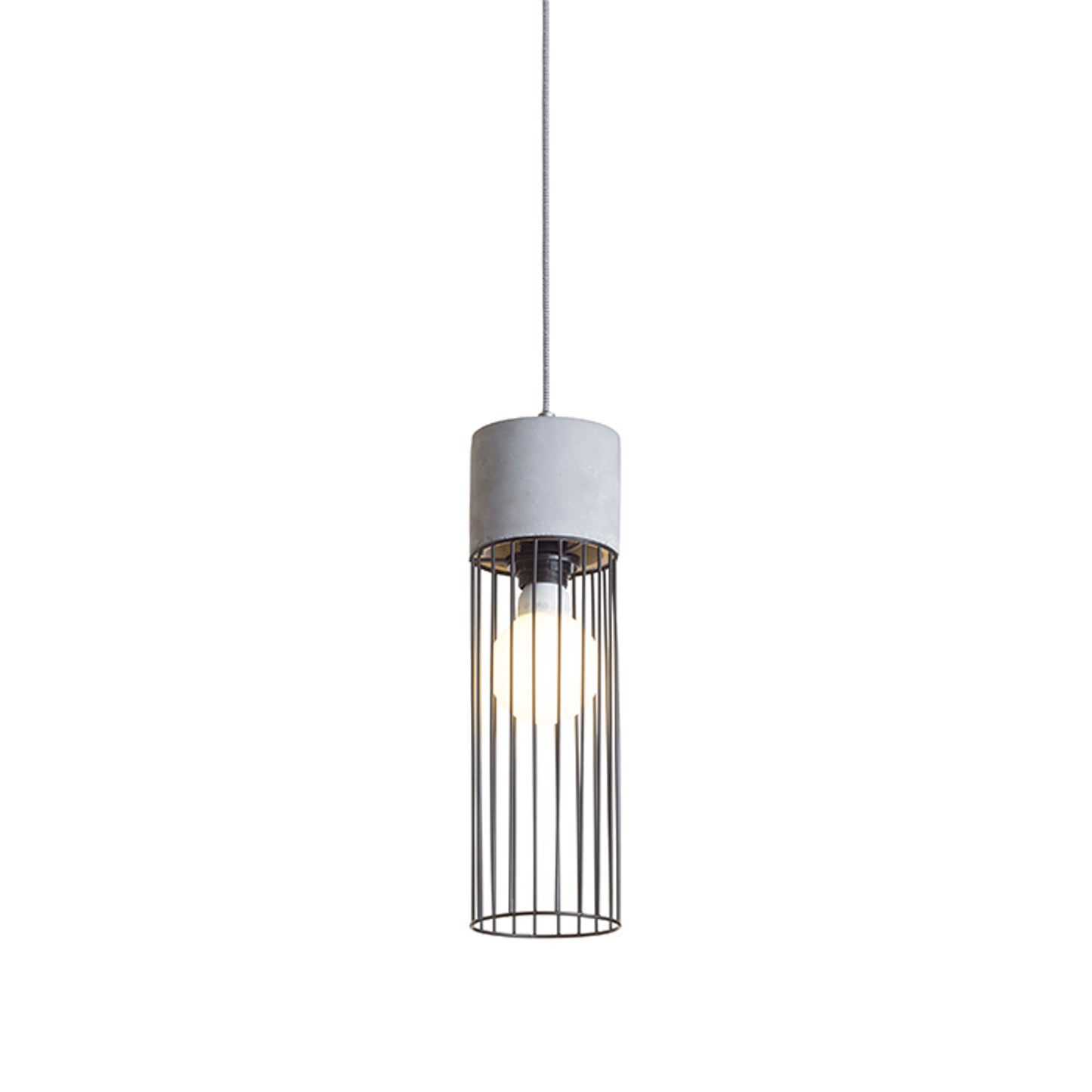 RENDL pendant lamp BURTON pendant concrete 230V LED E27 11W R12931 7