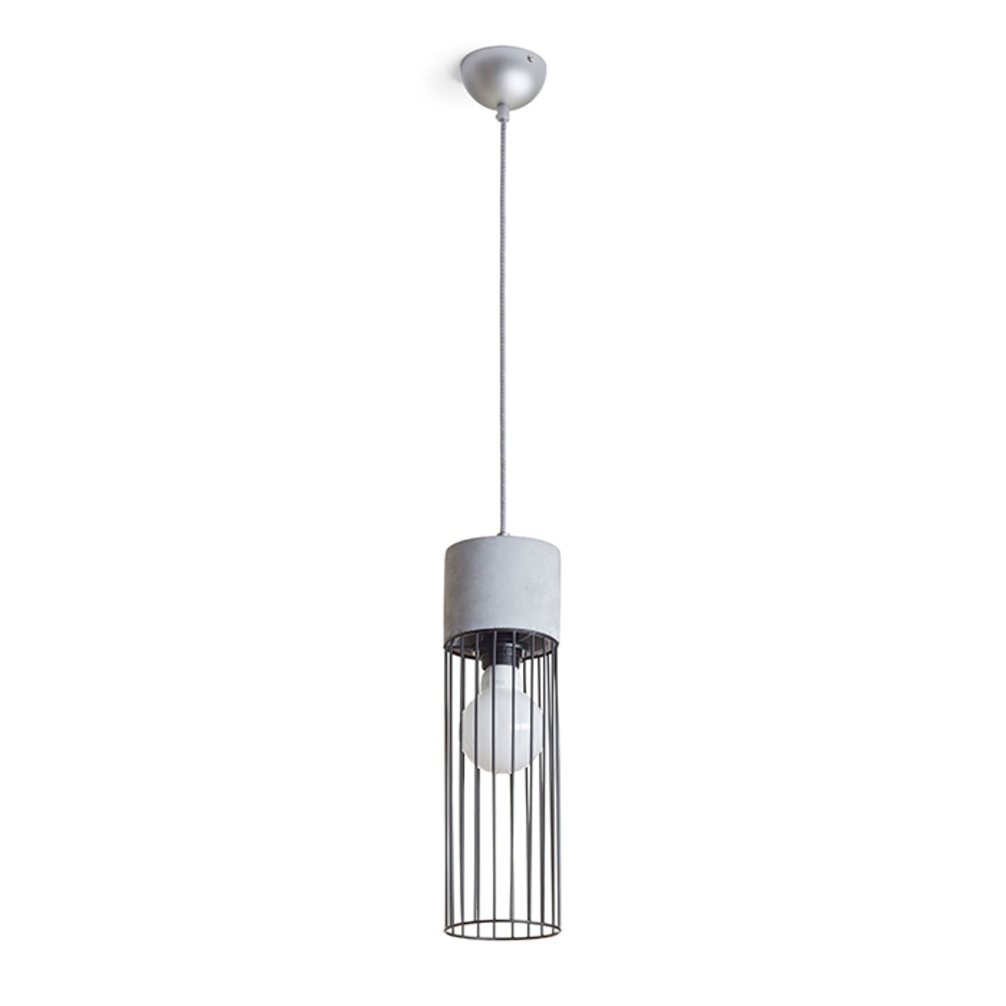 RENDL pendant lamp BURTON pendant concrete 230V LED E27 11W R12931 8