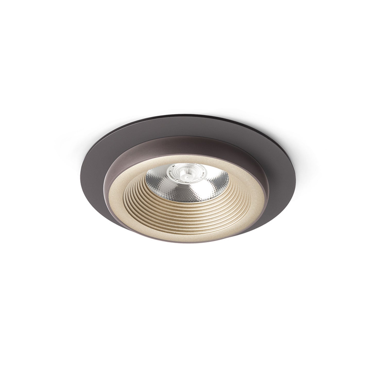 RENDL recessed light SHARM R I recessed pearl gold/brown 230V LED 10W 24° 3000K R13236 1