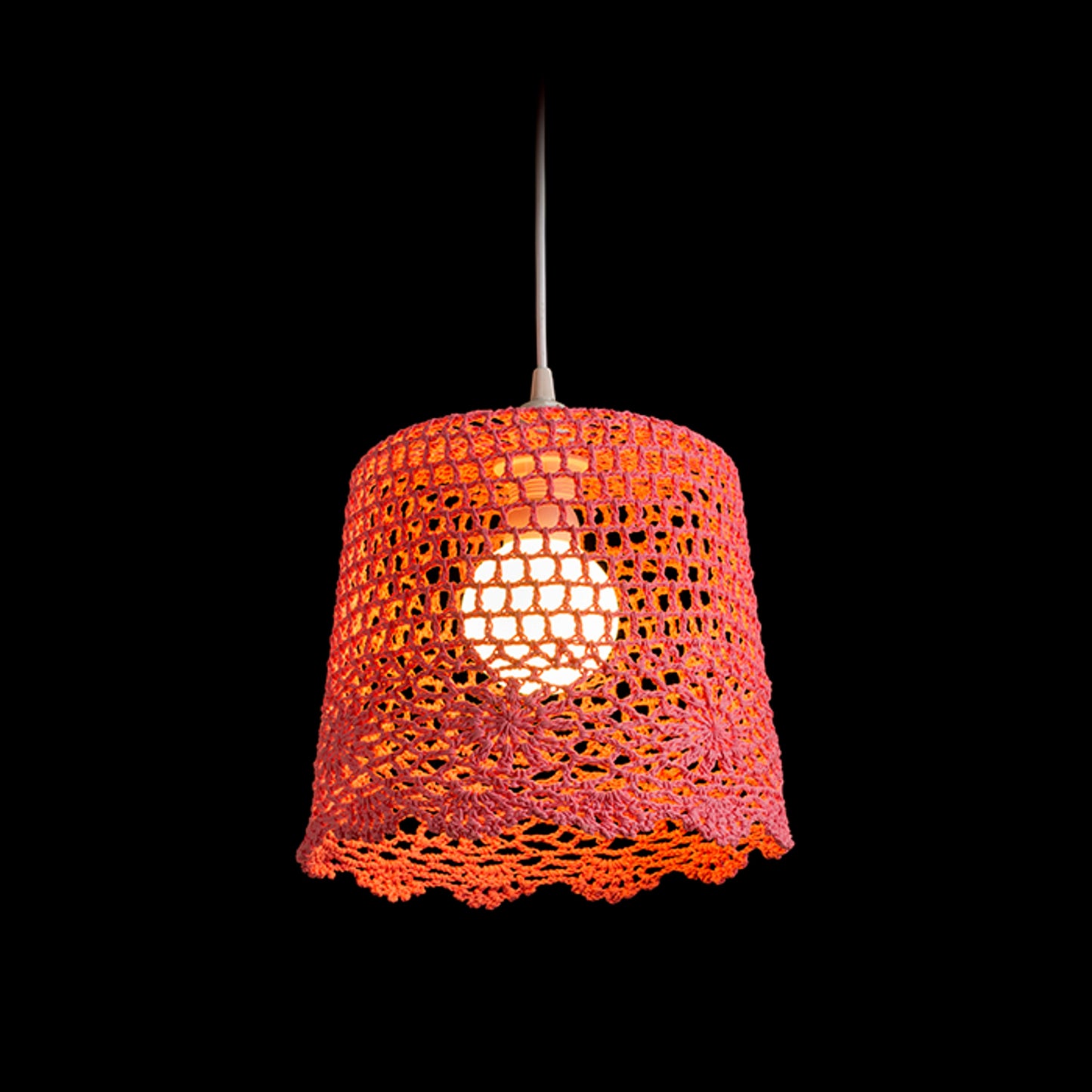 RENDL Outlet DAISY pendant shade pink max. 15W R13278 2