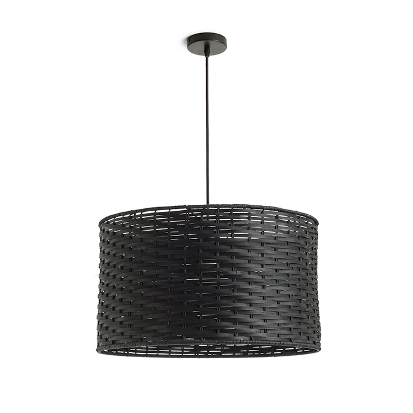 RENDL pendant lamp FIATLUX 41/24 pendant black bamboo 230V LED E27 15W R13398 6