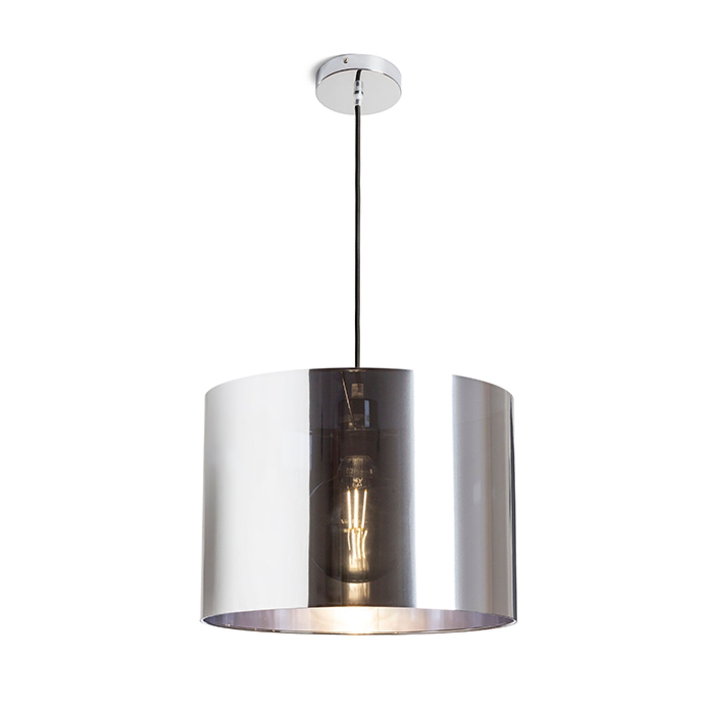 RENDL pendant lamp FANCY 35/25 pendant chrome foil 230V LED E27 15W R13418 1