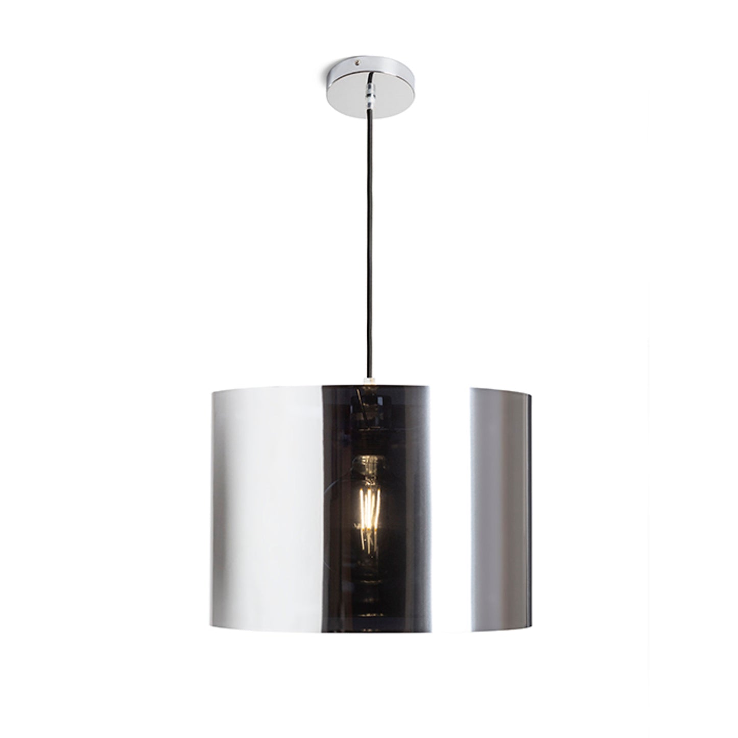 RENDL pendant lamp FANCY 35/25 pendant chrome foil 230V LED E27 15W R13418 5