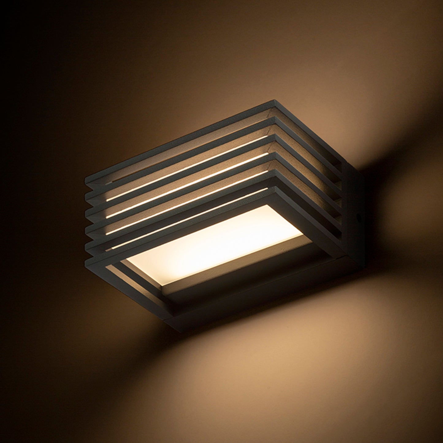 RENDL outdoor lamp CLAIRE 14 wall anthracite grey frosted acrylic 230V LED 6W IP54 3000K R13564 4