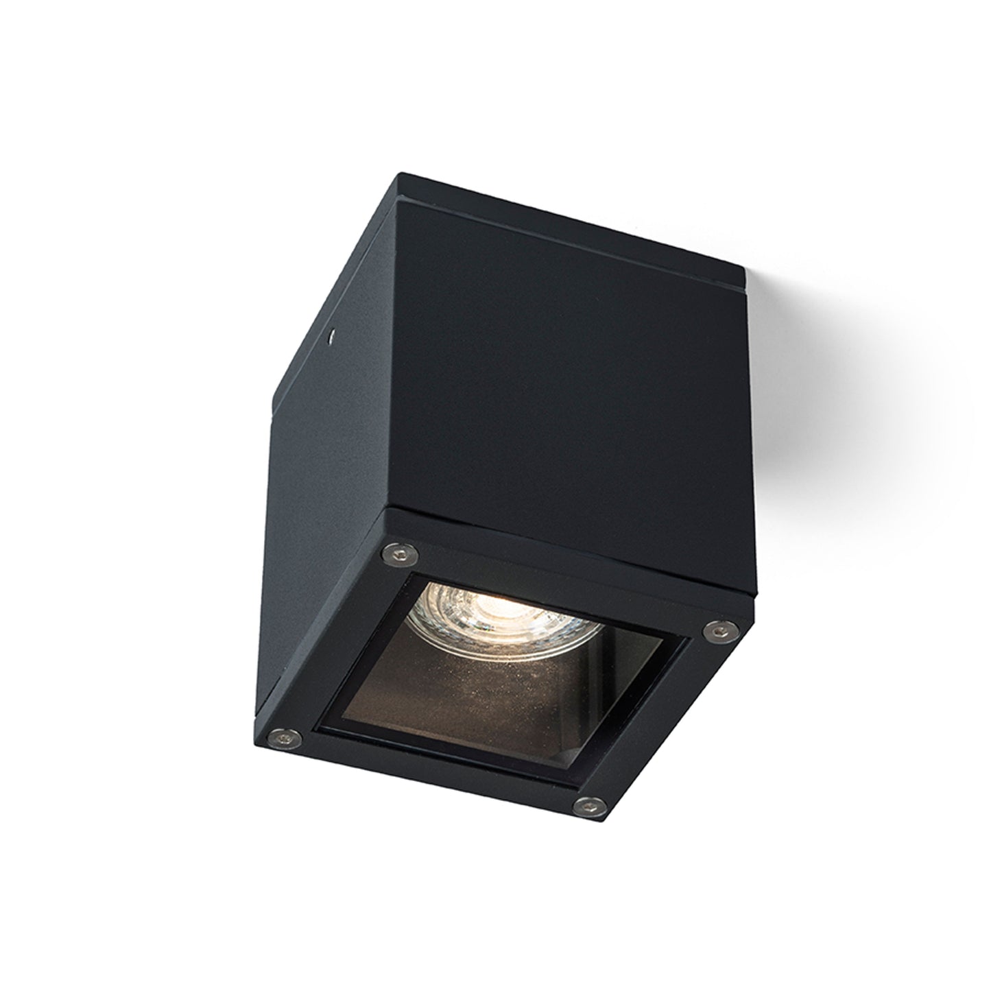 RENDL outdoor lamp KEIG ceiling black 230V LED GU10 8W IP65 R13632 1
