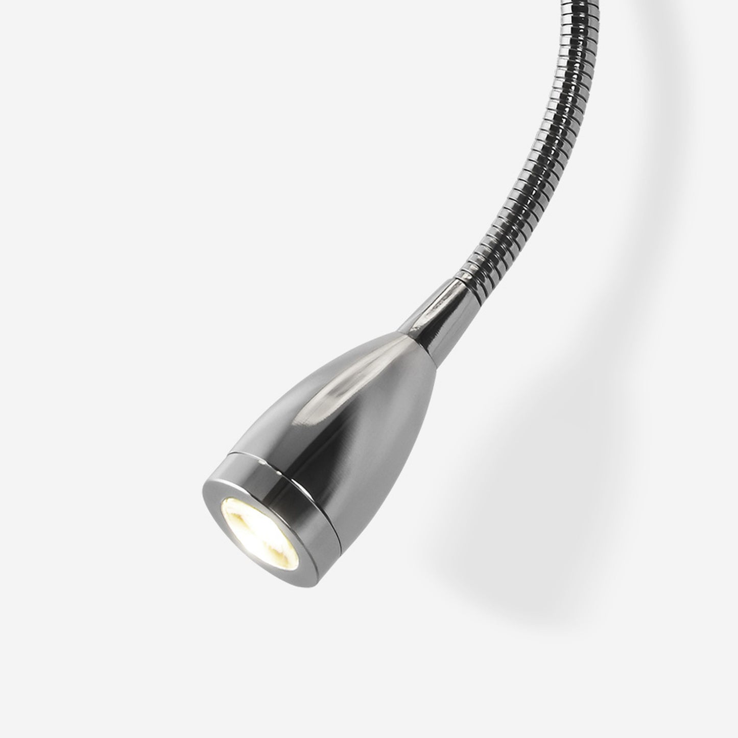 RENDL wall lamp PERTH wall with LED spotlight beige/white chrome 230V LED E14 LED 7+3W 30° 3000K R13661 3