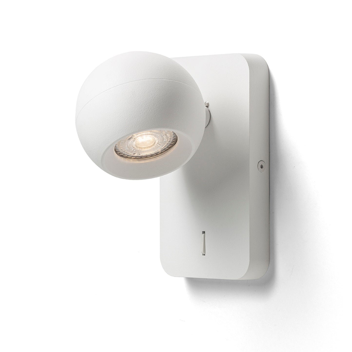 RENDL spotlight SIENA wall white 230V LED GU10 9W R13761 1