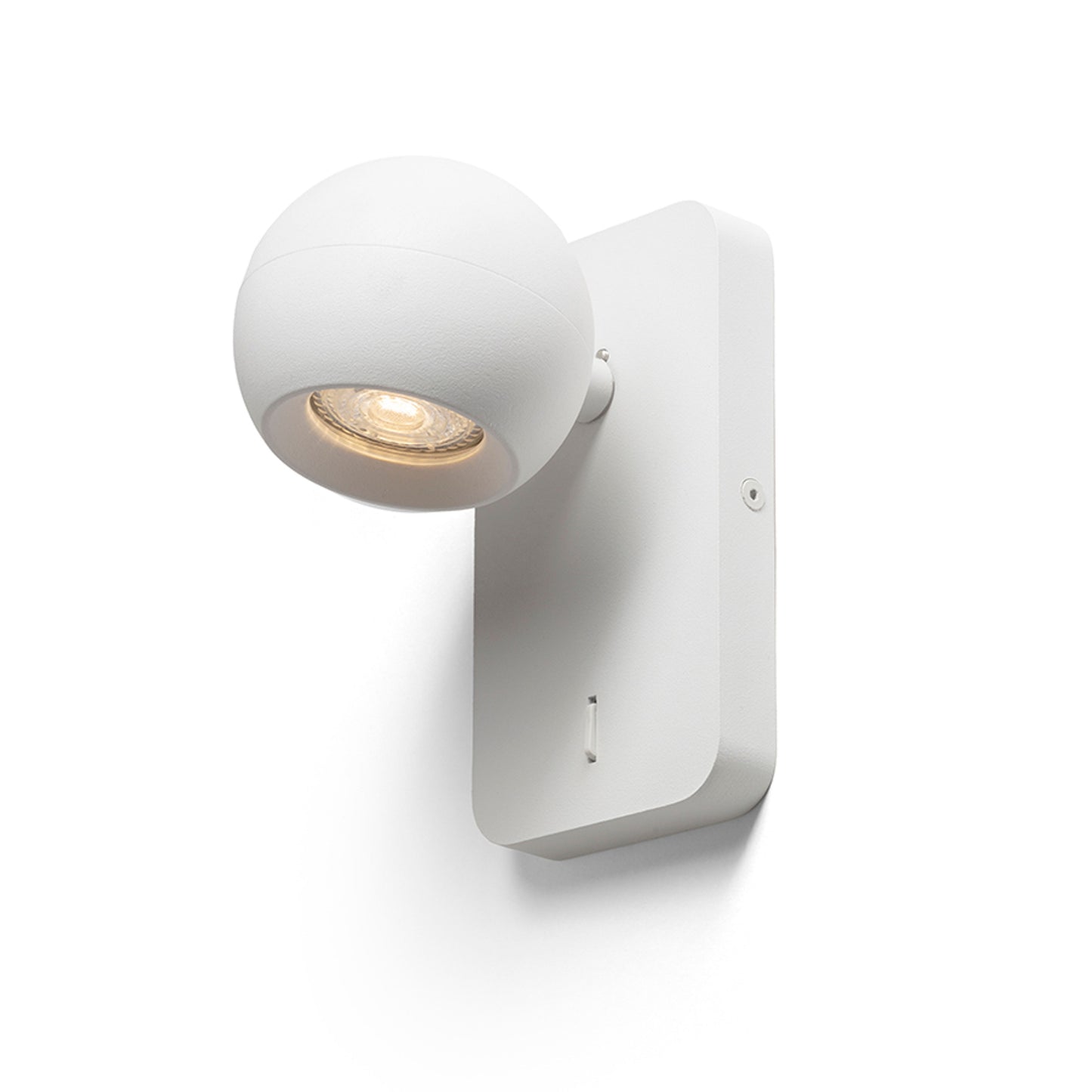 RENDL spotlight SIENA wall white 230V LED GU10 9W R13761 9