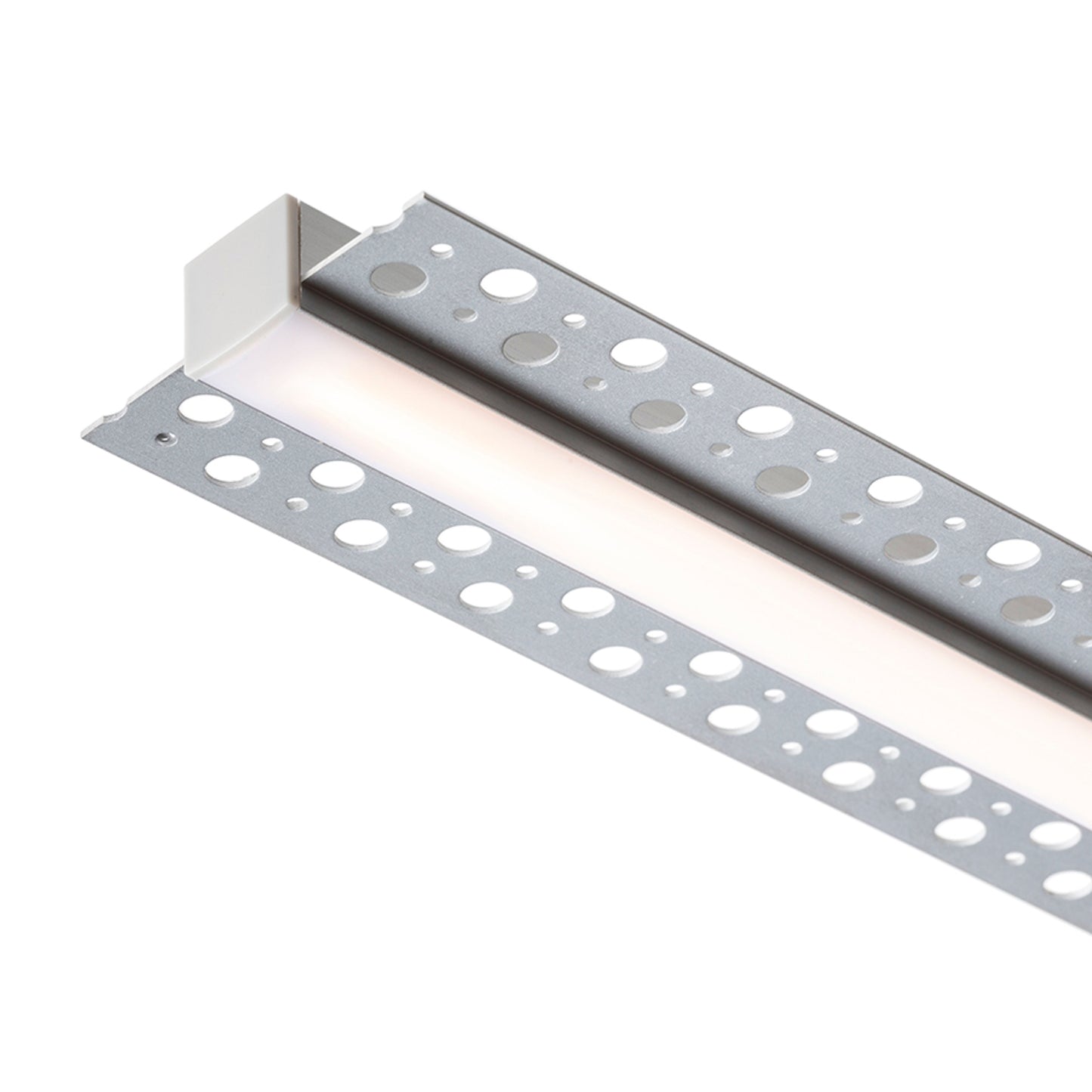RENDL LED-strip LED PROFILE B recessed 1m aluminum/frosted acrylic R13865 5