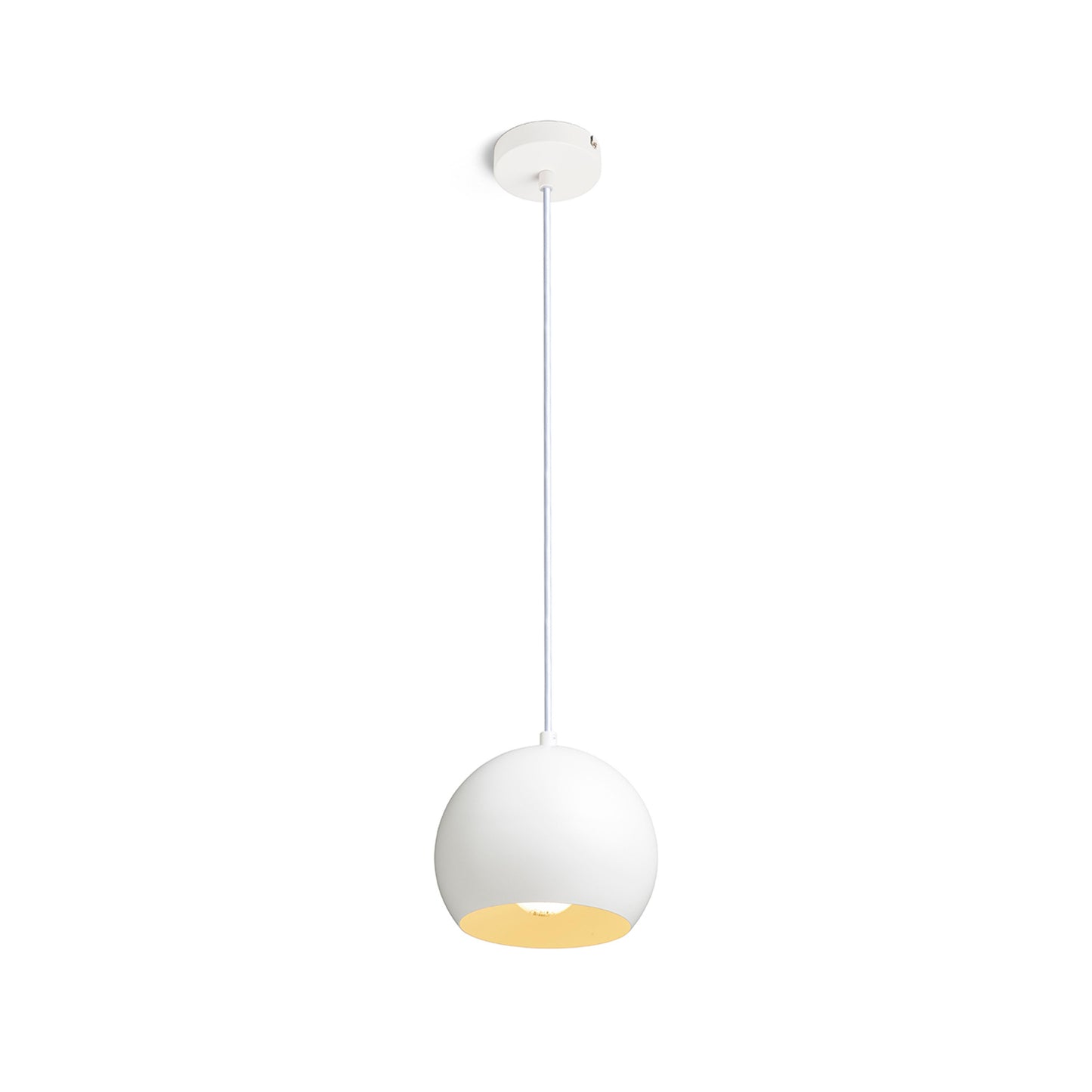 RENDL pendant lamp AGNETA pendant white  230V LED E27 11W R13897 4