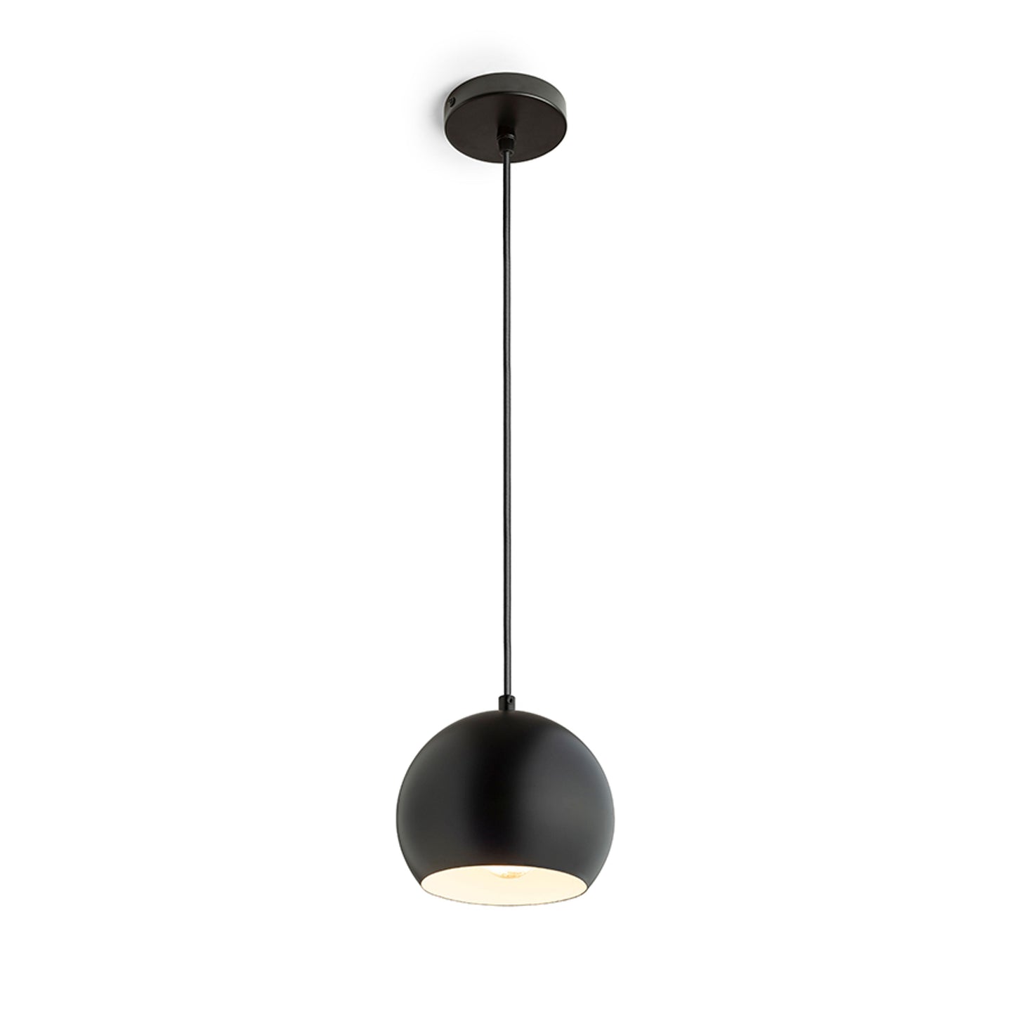 RENDL pendant lamp AGNETA pendant black 230V LED E27 11W R13898 1