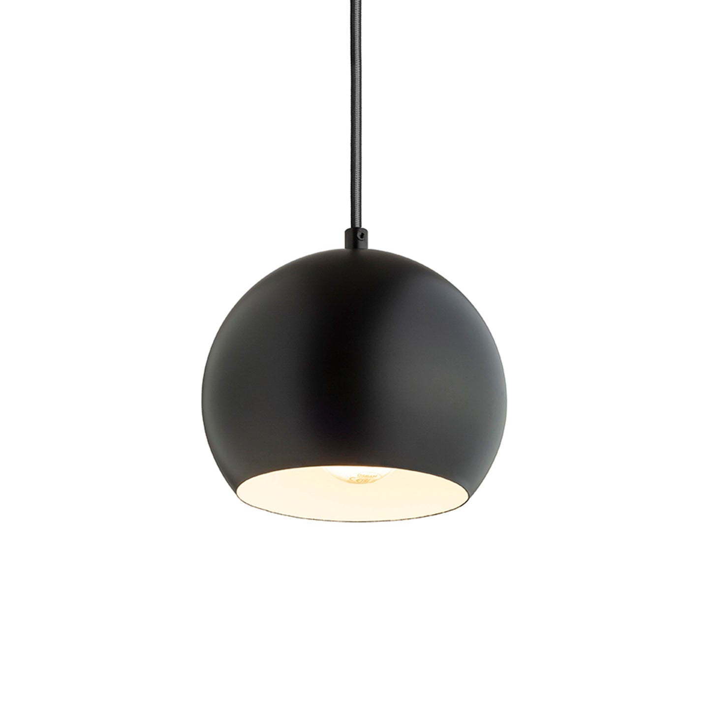 RENDL pendant lamp AGNETA pendant black 230V LED E27 11W R13898 2