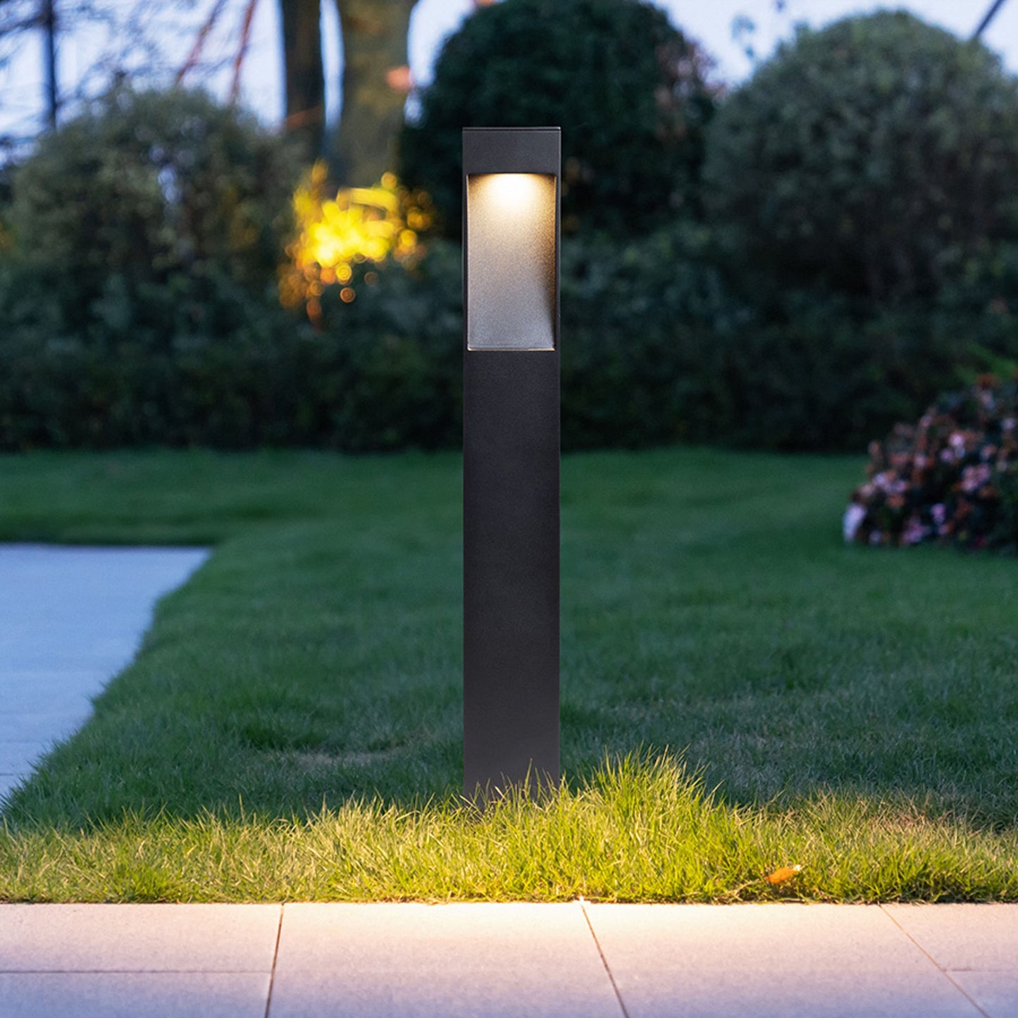 RENDL outdoor lamp TORIN 60 floor black 230V LED 7W 120° IP65 3000K R14172 2