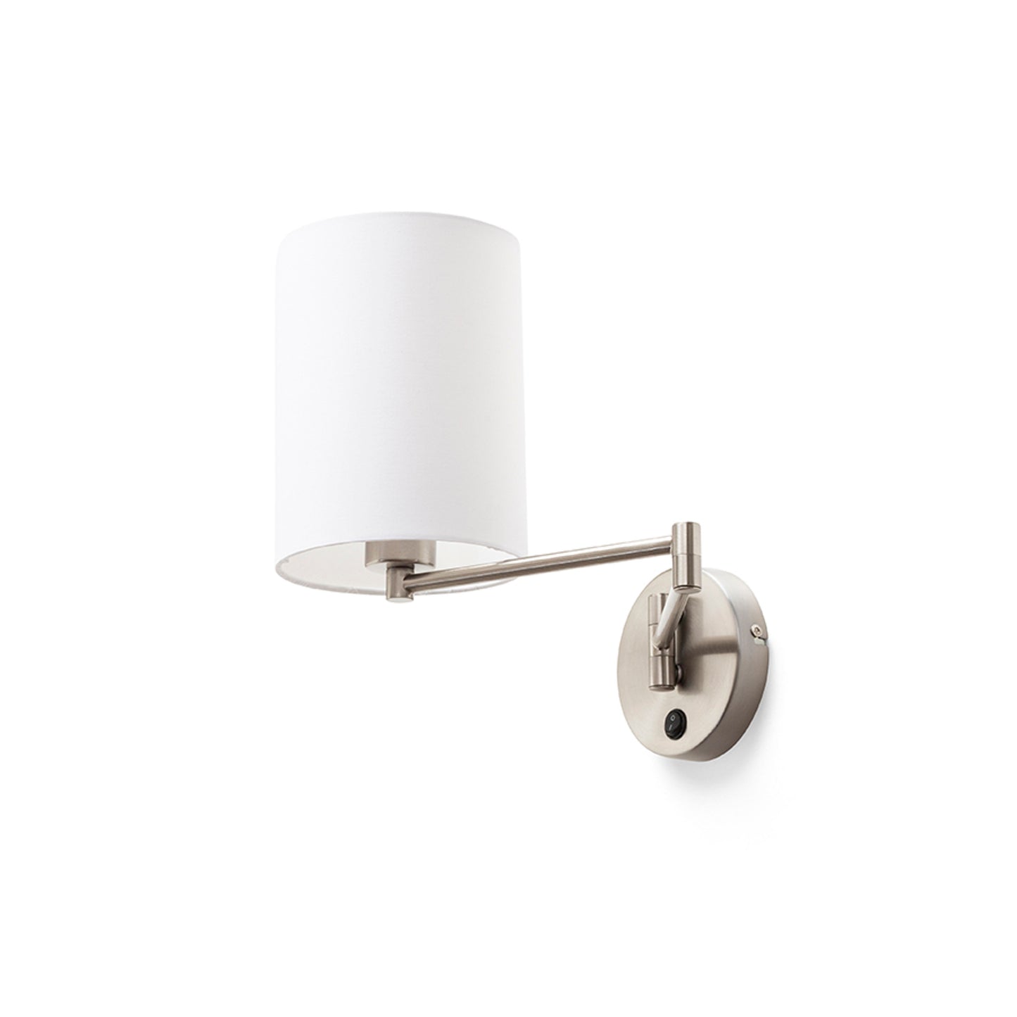 RENDL shades, shade bases, pendent sets AVENIDA wall base matt nickel 230V LED E27 11W R14376 7