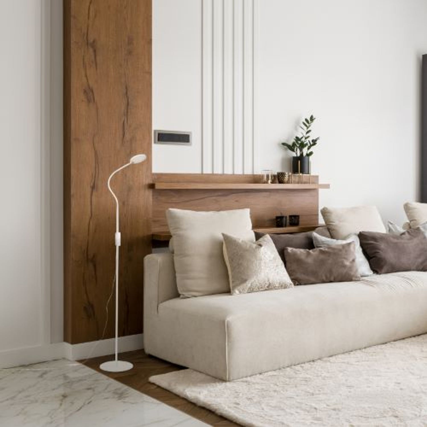 Lampadaire dimmable