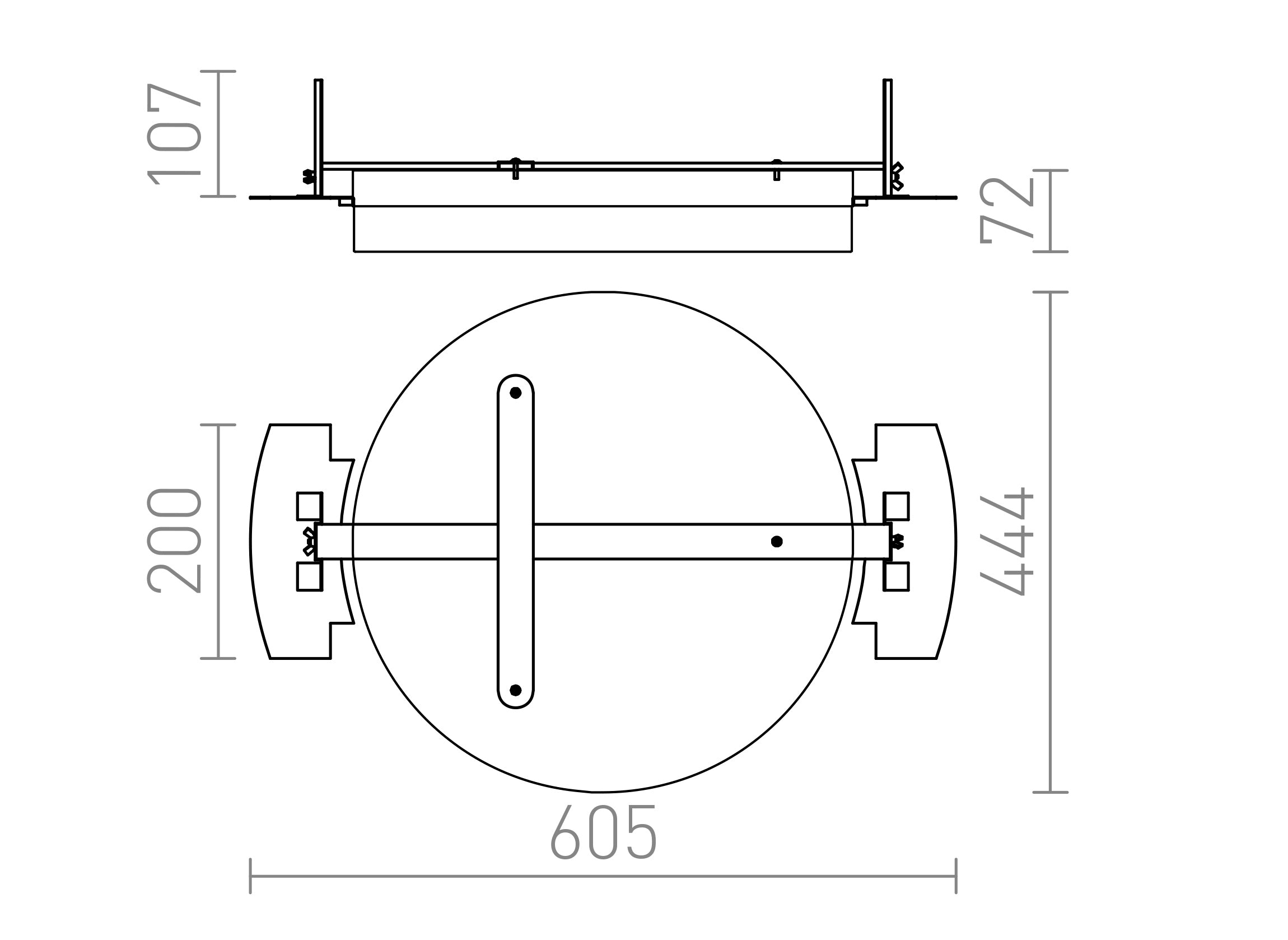 COIMBRA ENCASTRÉ - Product sketch
