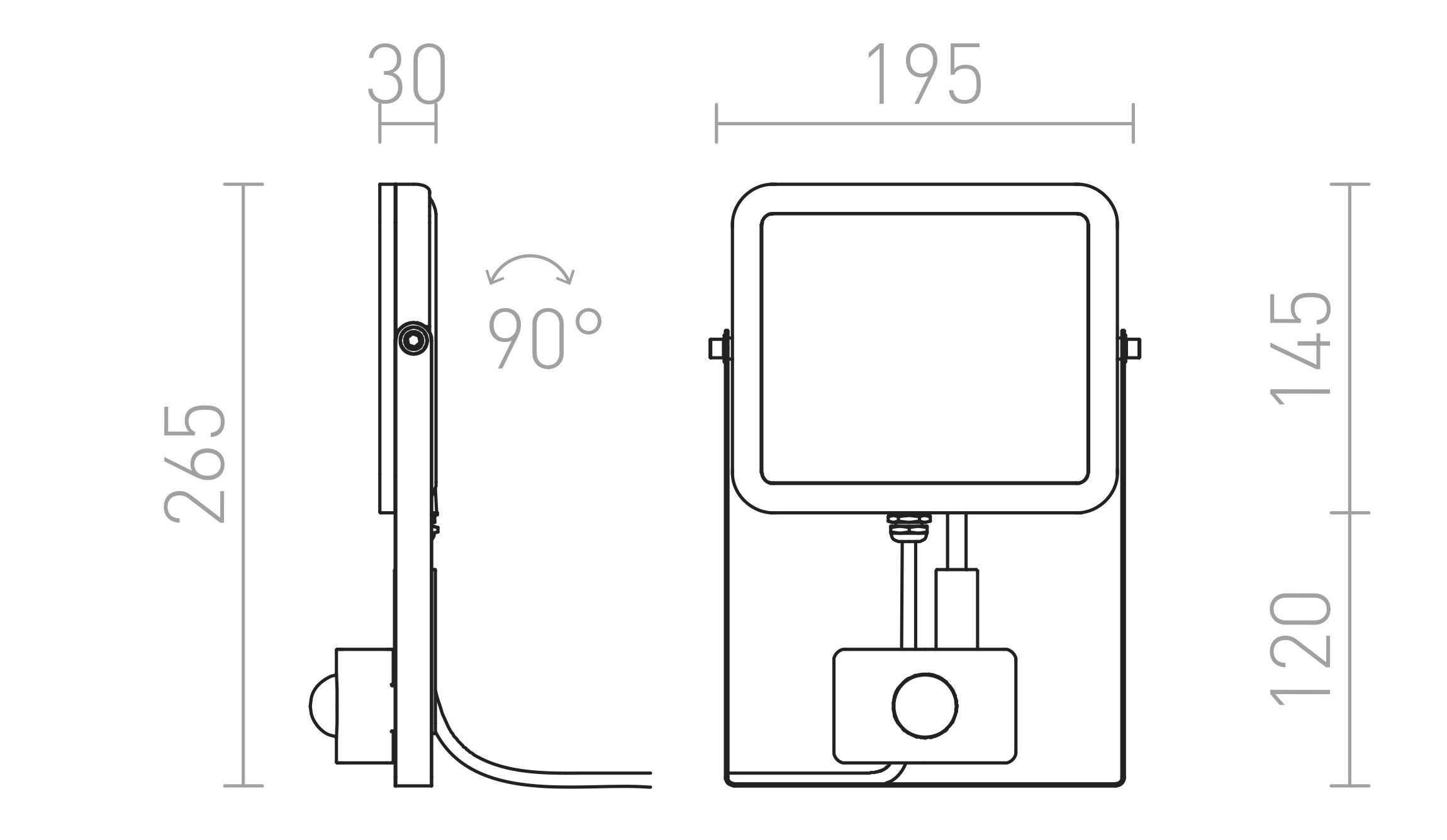 PONTA DÉTECTEUR - Product sketch