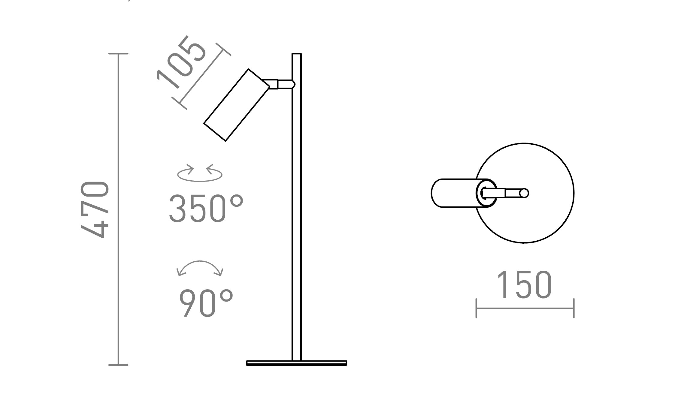 TAPIO DE TABLE - Product sketch