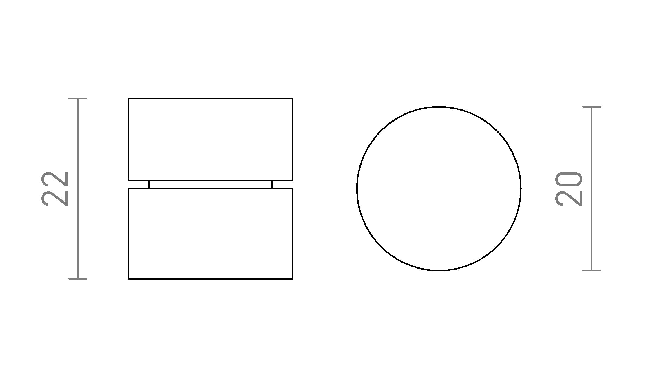SPIDER CLIP - Product sketch