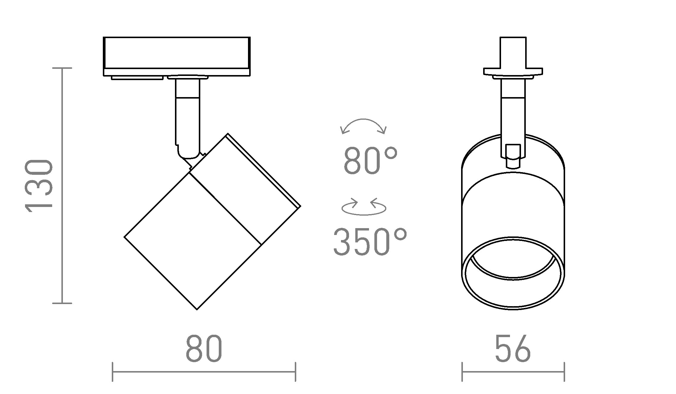 LALA POUR RAIL MONOPHASÉ - Product sketch